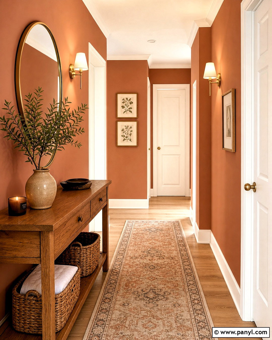 Budget Terracotta Hallway Makeover - 20 terracotta hallway ideas