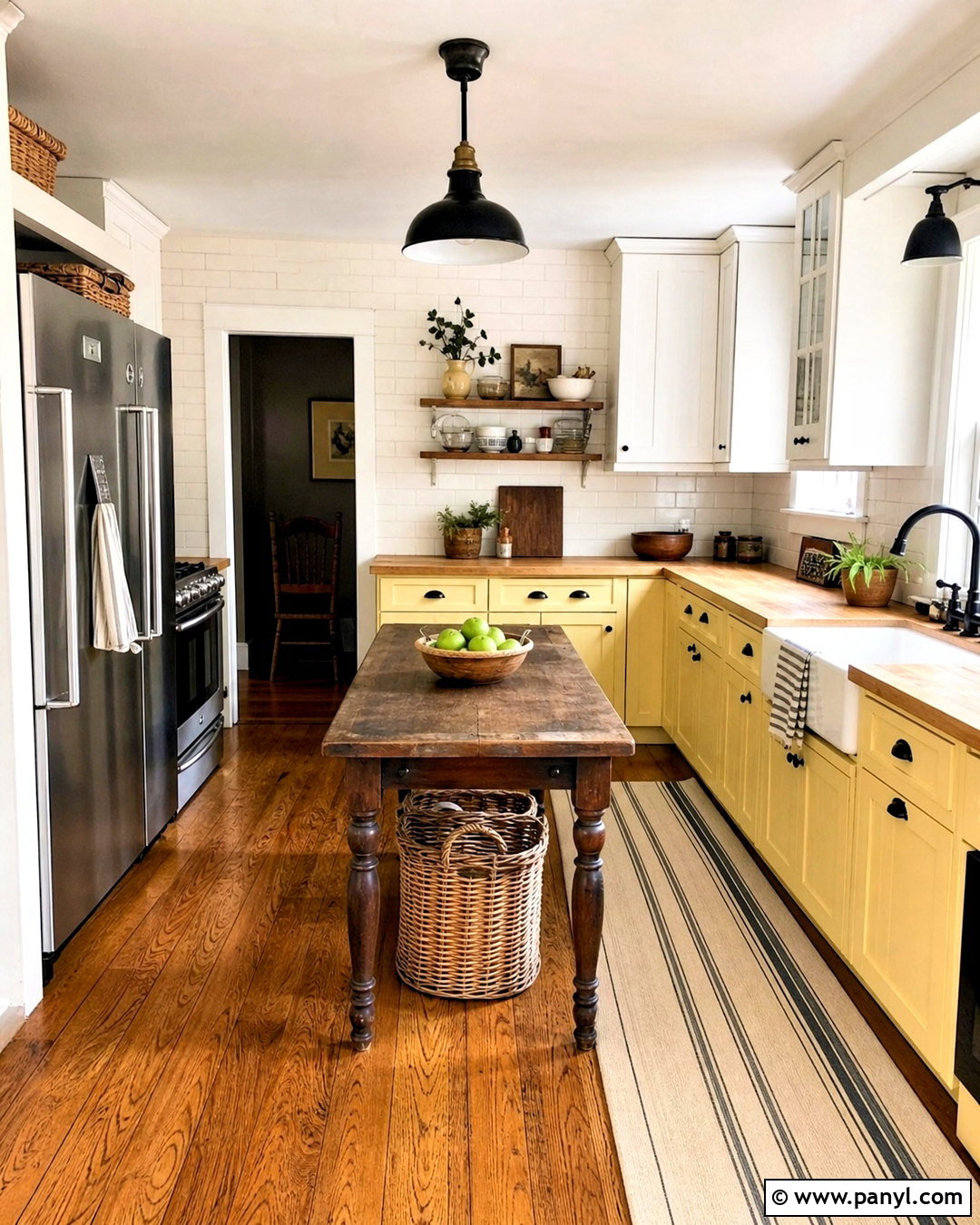 Budget Yellow Farmhouse Kitchen - 20 yellow farmhouse kitchen ideas