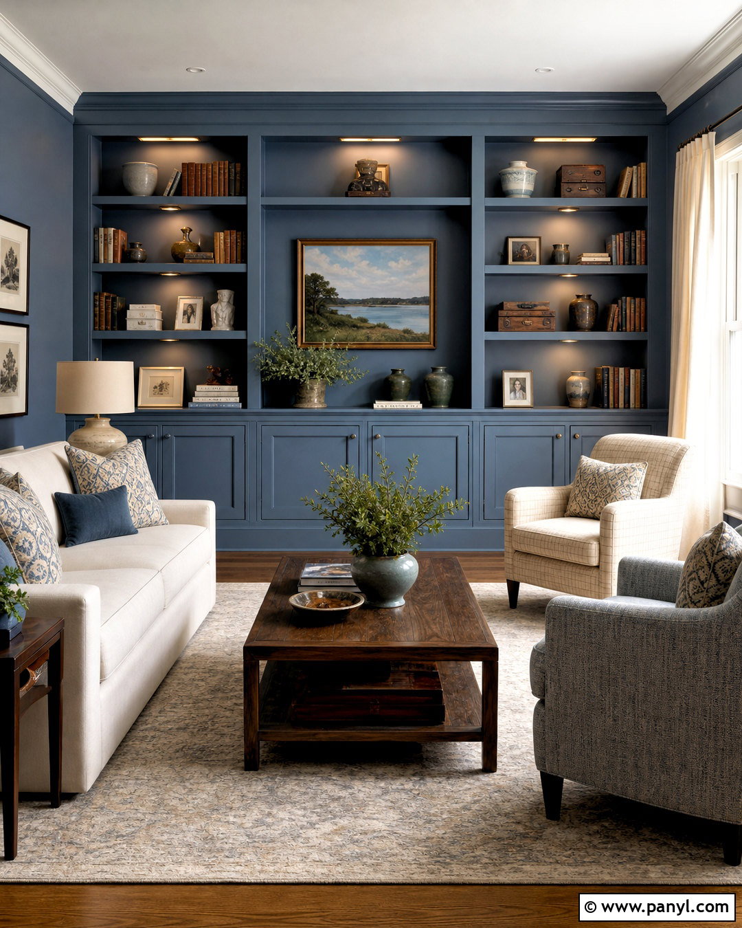 Built In Bookcase Decor - 20 home decor ideas