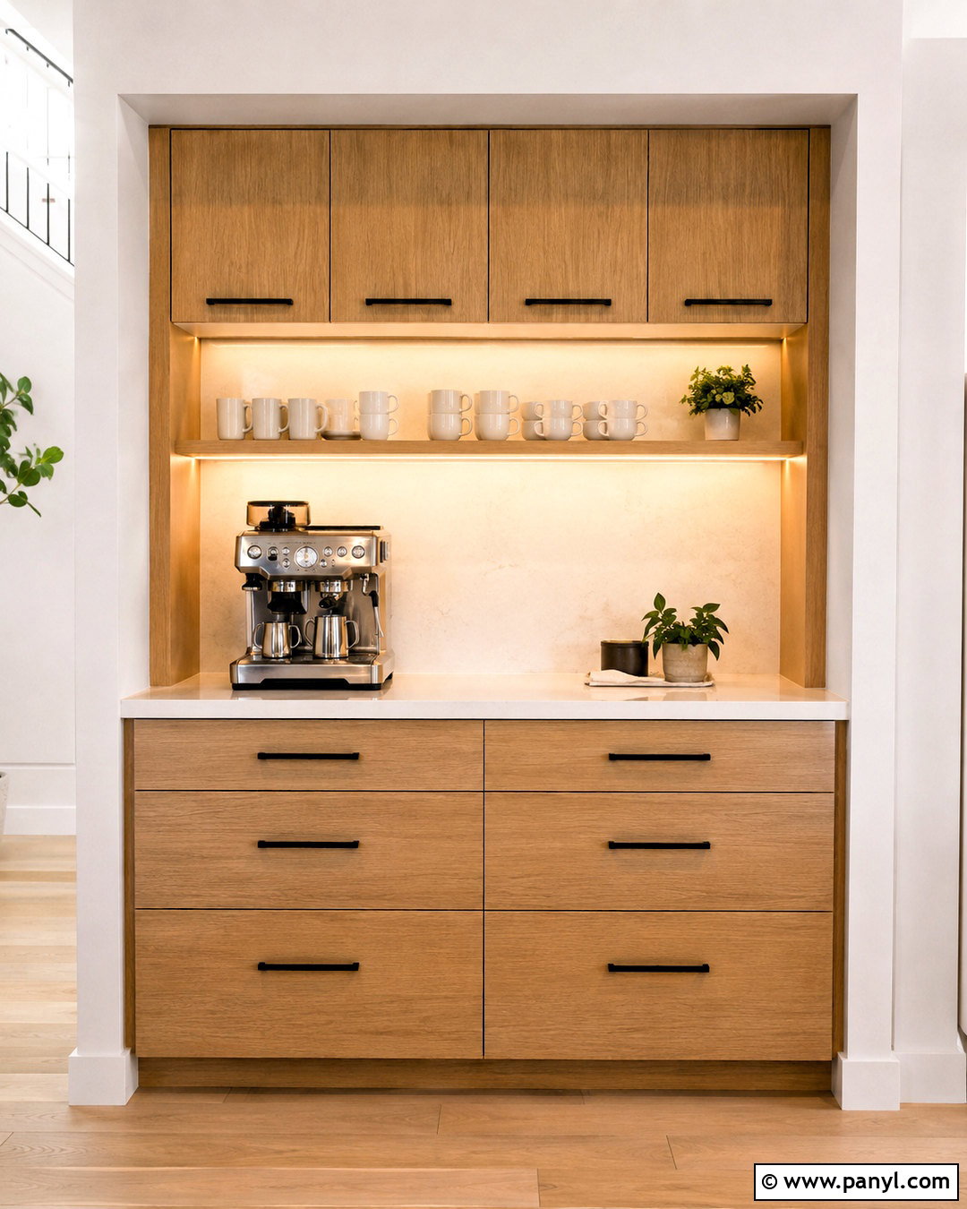 Built-In Modern Coffee Bar - 20 coffee bar ideas modern ideas