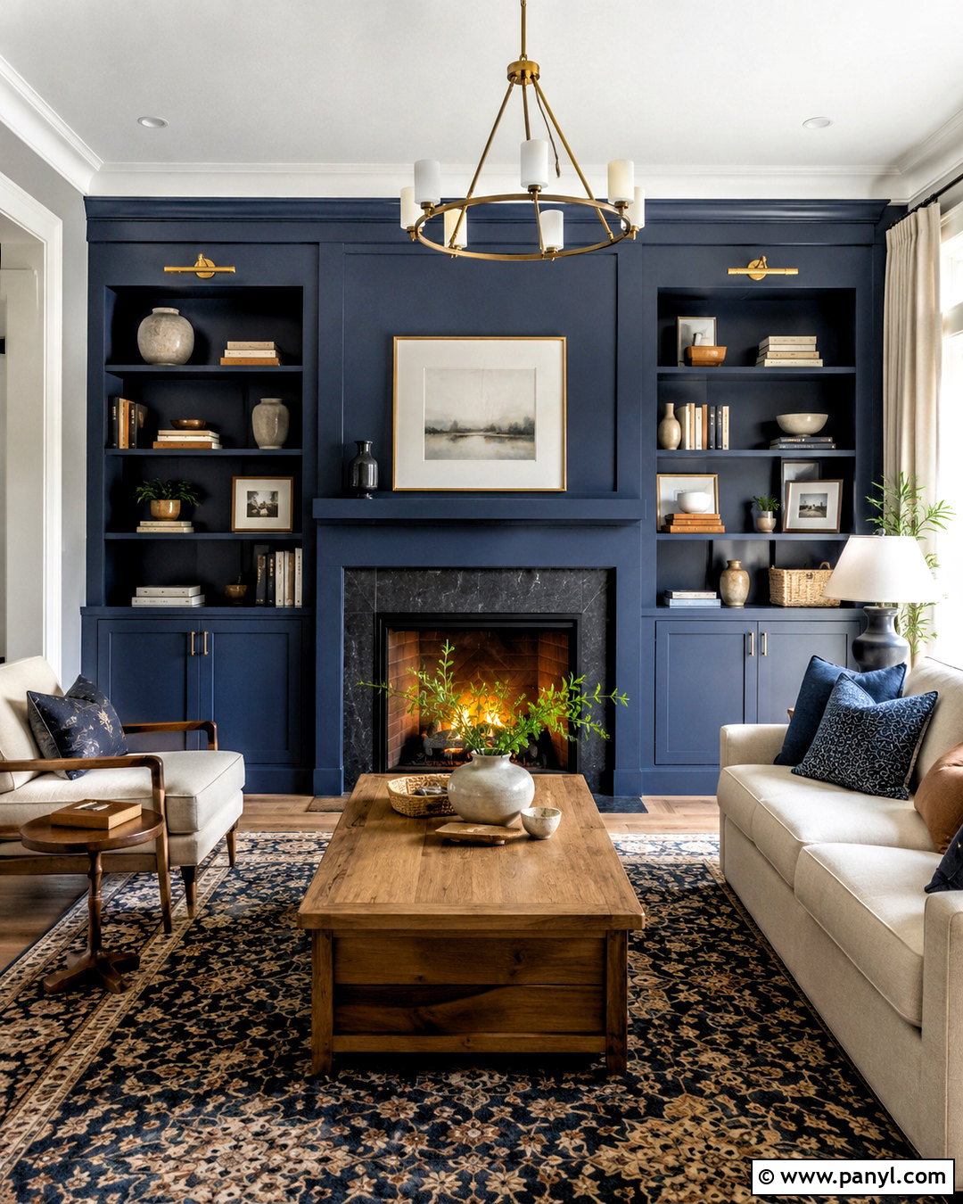 Built-In Shelf Wall - 20 decorative wall design ideas