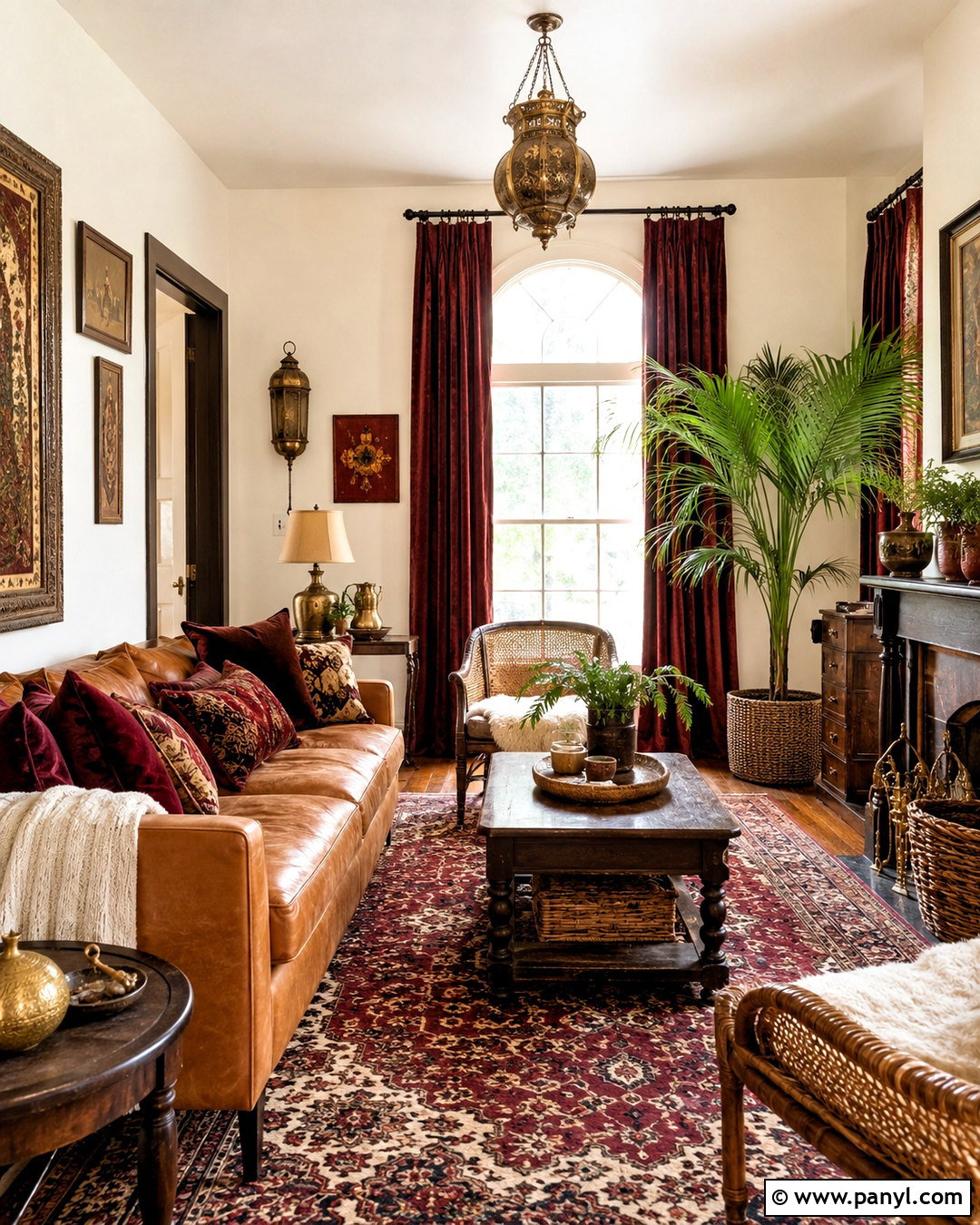 Burgundy And Camel Boho Color Palette - 20 boho chic color palette ideas