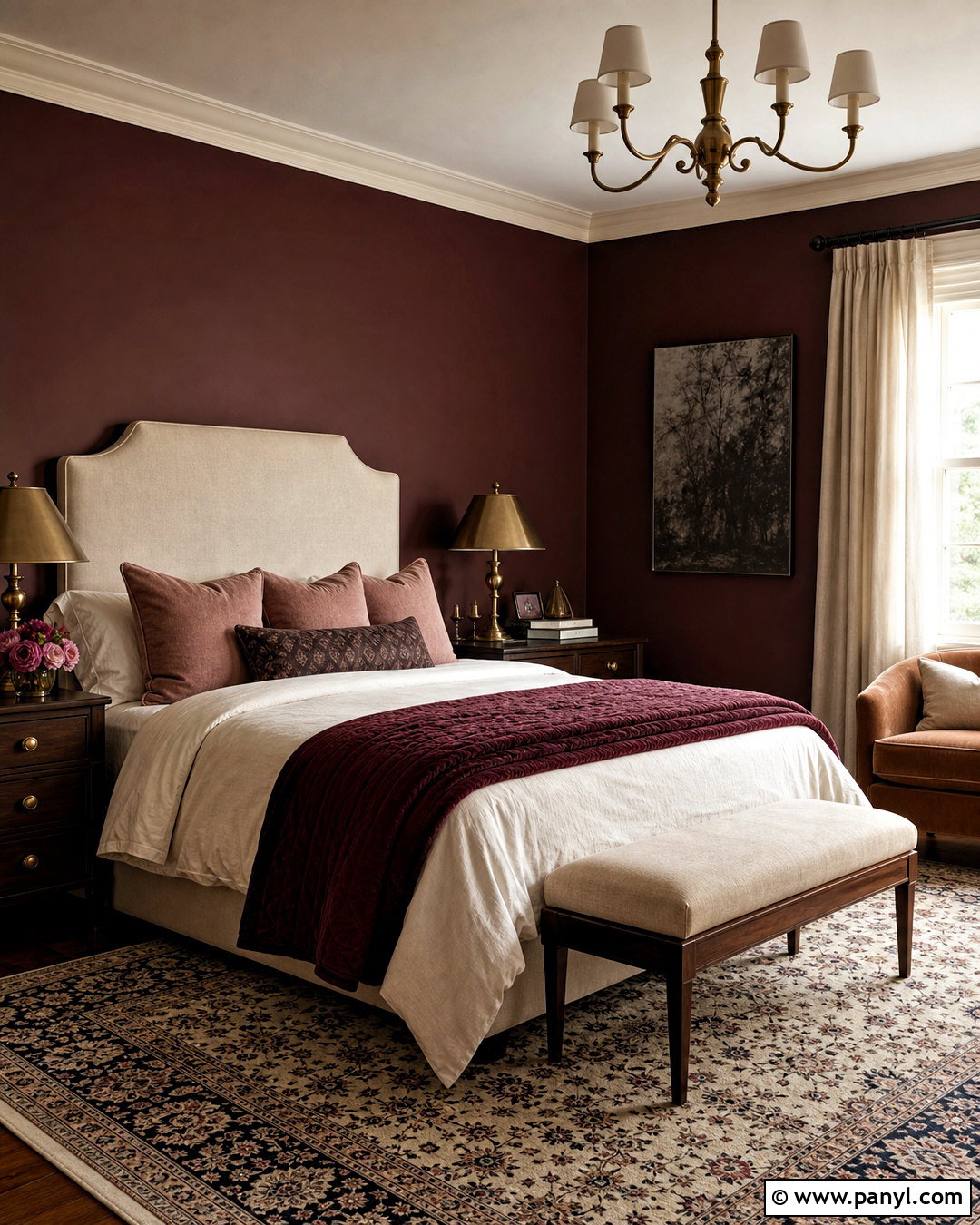 Burgundy Bedroom Paint - 20 paint for rooms bedrooms wall colors