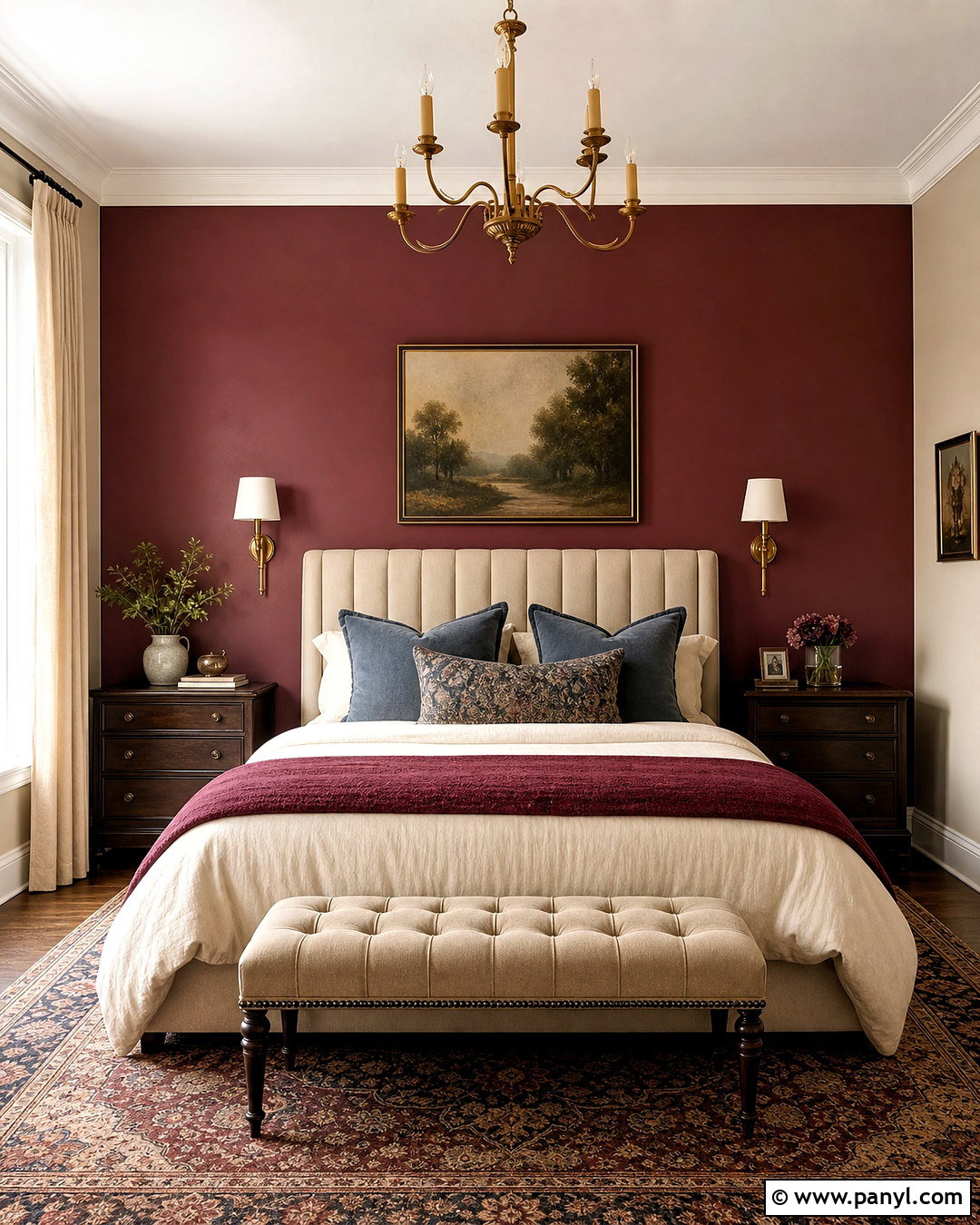 Burgundy Bedroom Paint Colors - 20 room colour ideas bedroom paint colors