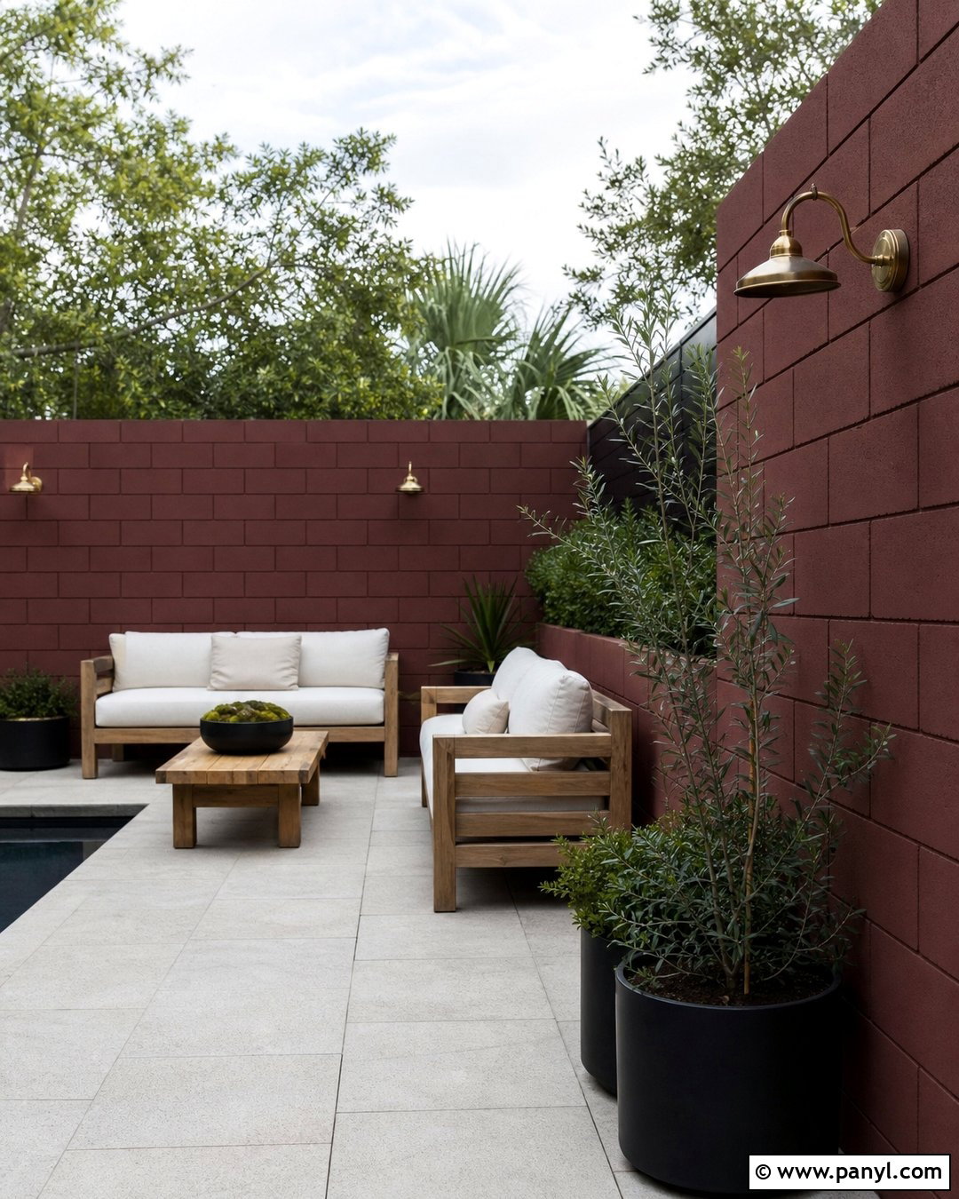 Burgundy Cinder Block Wall - 20 Cinder Block Wall Colors