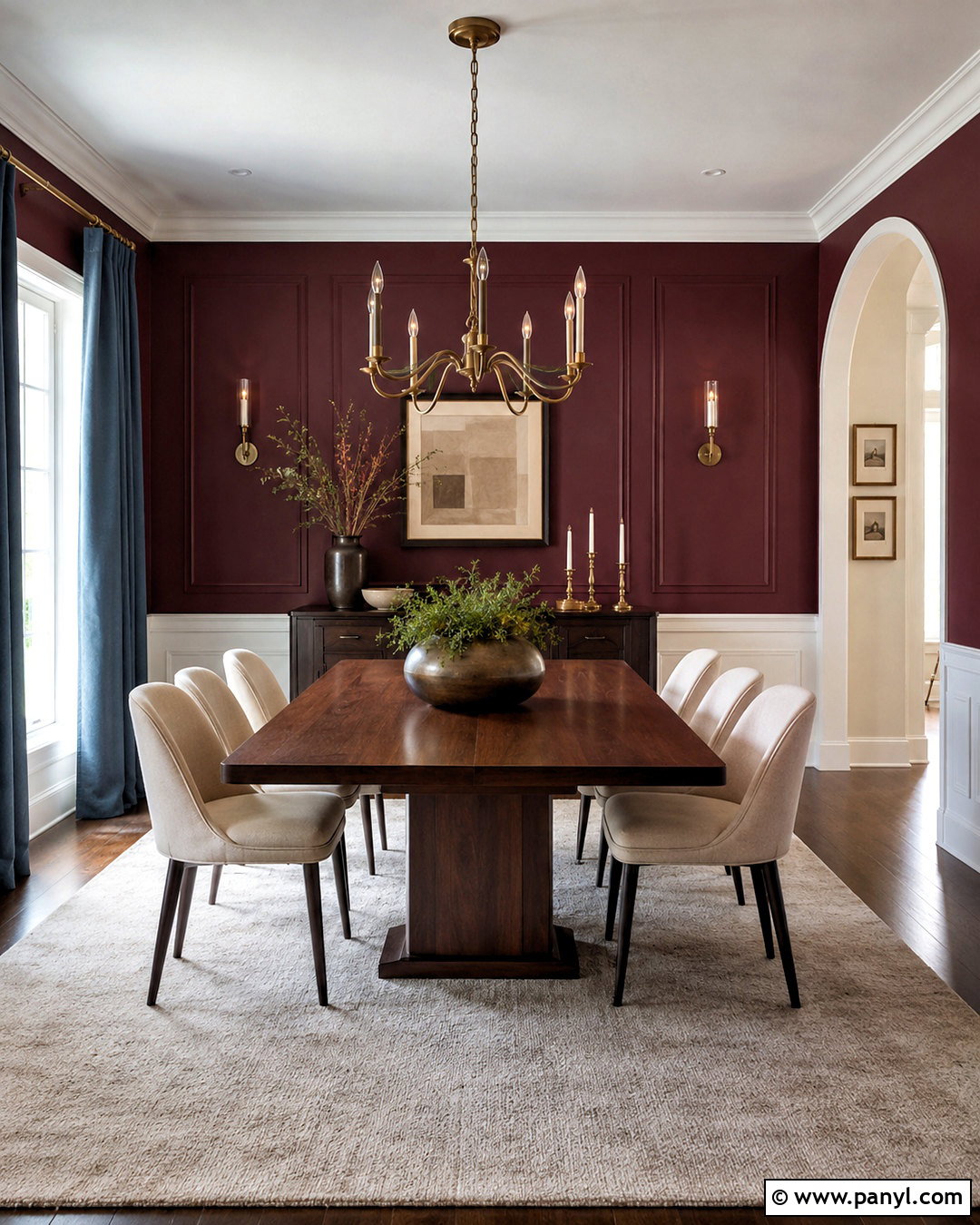 Burgundy Color Palette - 20 color pallets