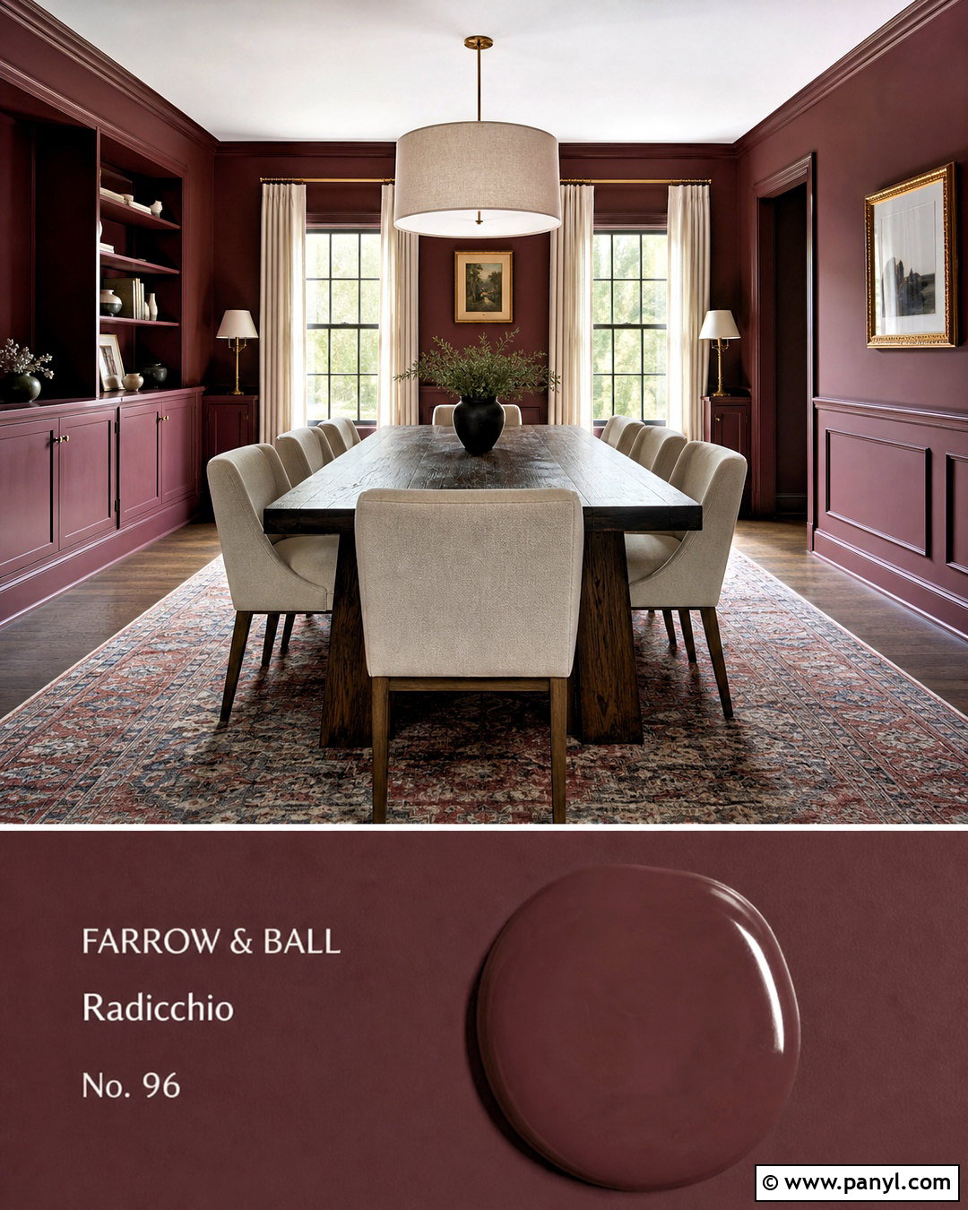 Burgundy Dining Room Paint Color - 20 room paint colour ideas