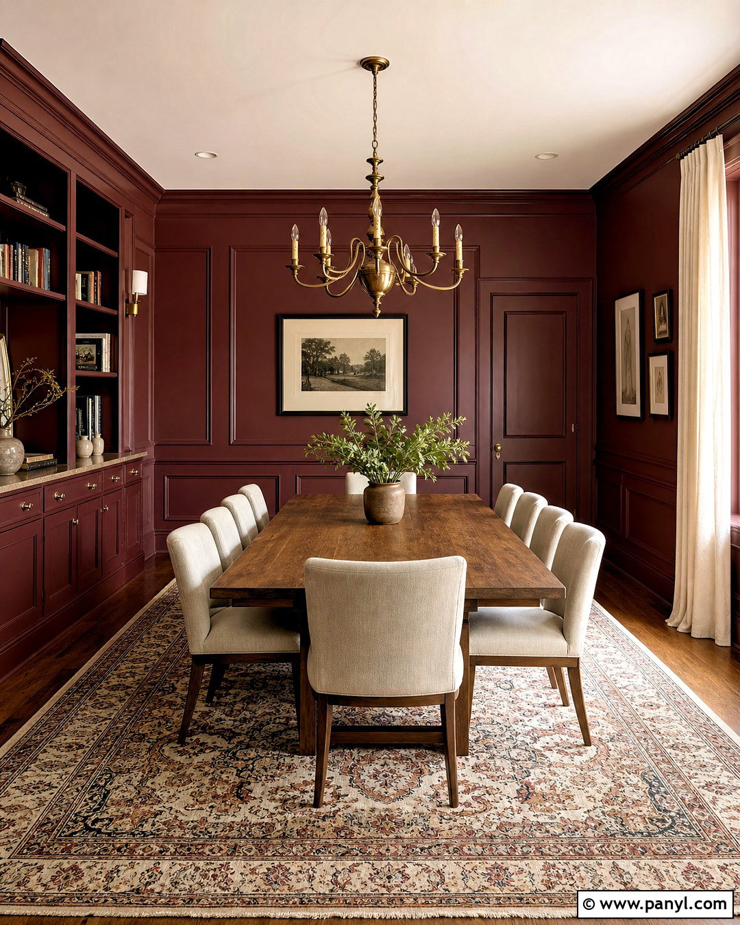 Burgundy Dining Room Paint Colors - 20 inside house paint colors
