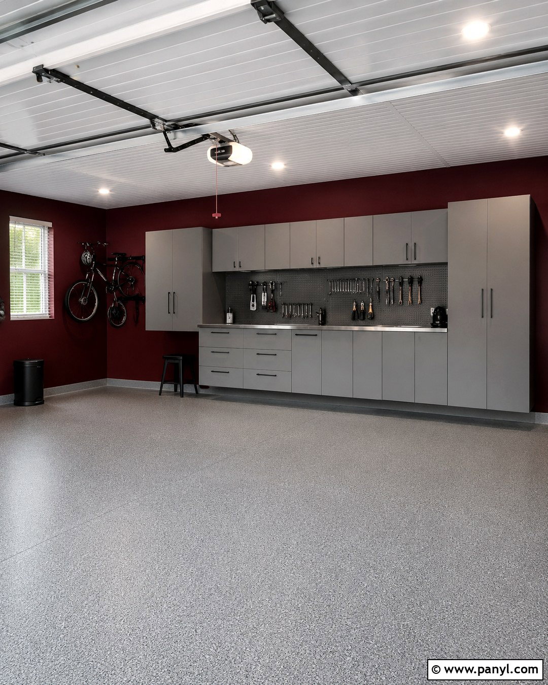 20 Red Garage Walls That Create a Bold, Polished Space