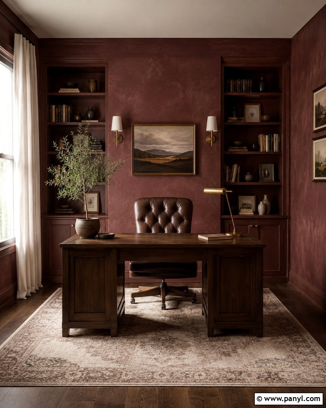 Burgundy Lime Wash Office Walls - 20 Lime Wash Office Walls