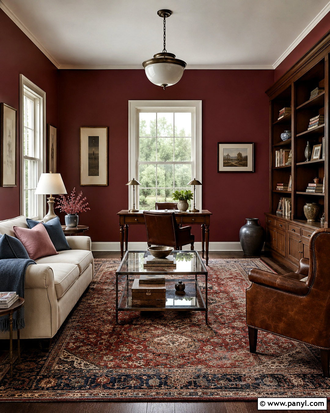 Burgundy Red Paint - 20 new paint trends
