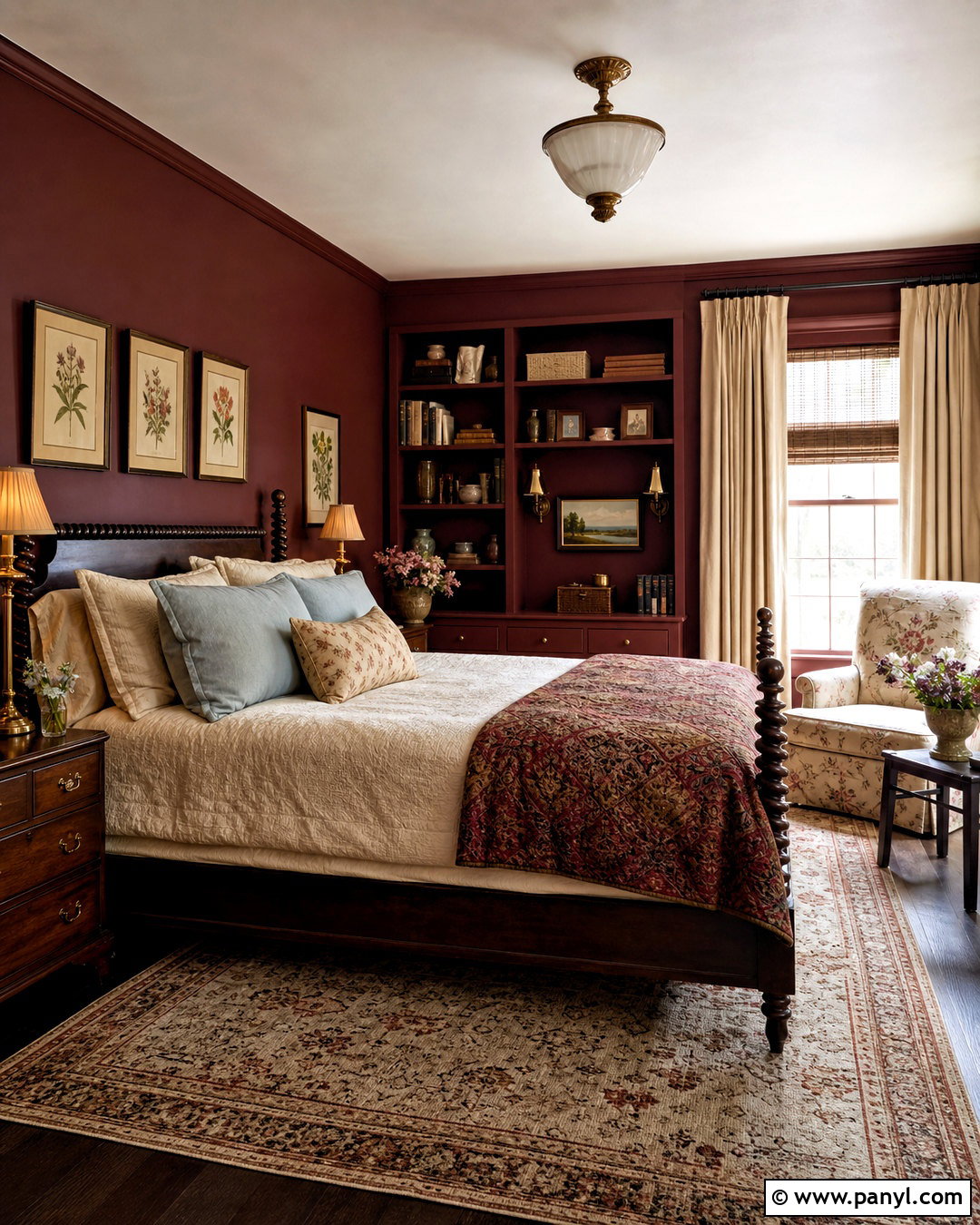 Burgundy Room Color - 20 cute room colors