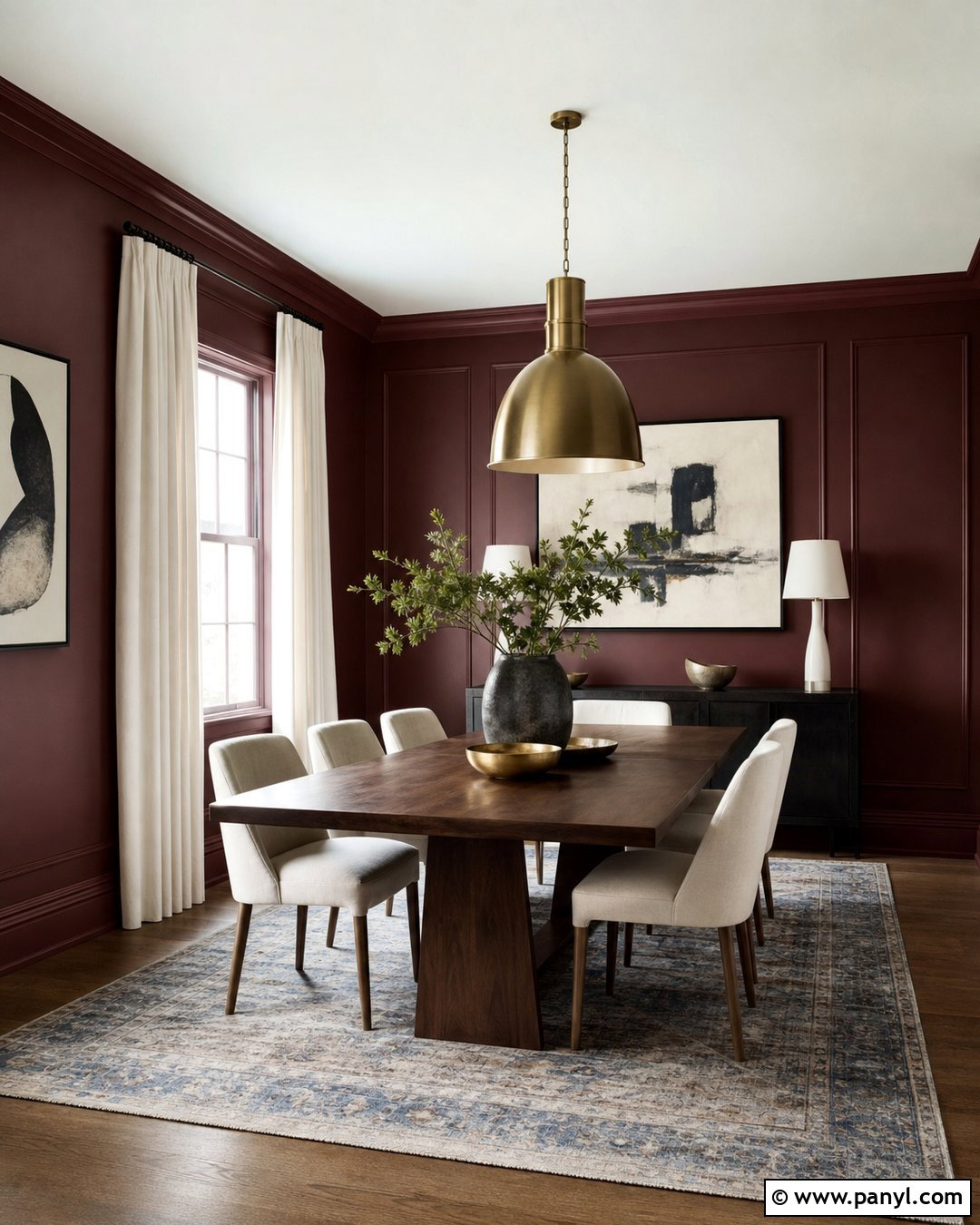 Burgundy Skirting And Walls - 25 Skirting Same Colour As Walls