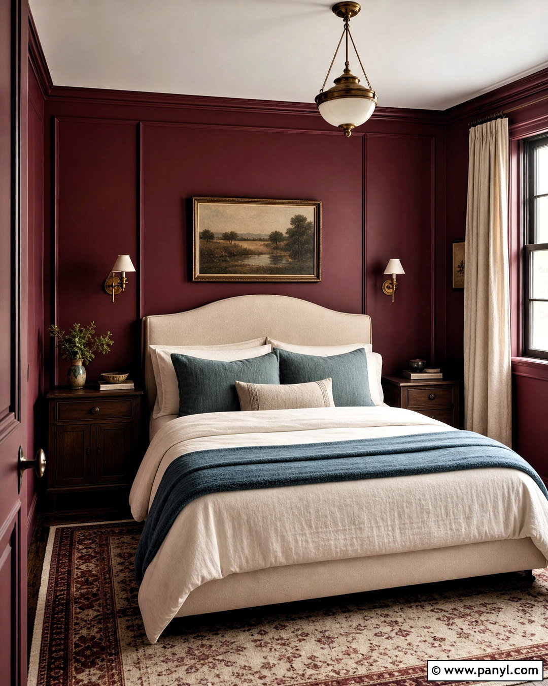 Burgundy Small Bedroom - 20 small room color ideas bedrooms