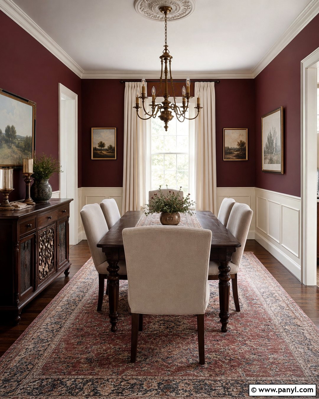 Burgundy Wall Paint - 25 Best Wall Paint Ideas