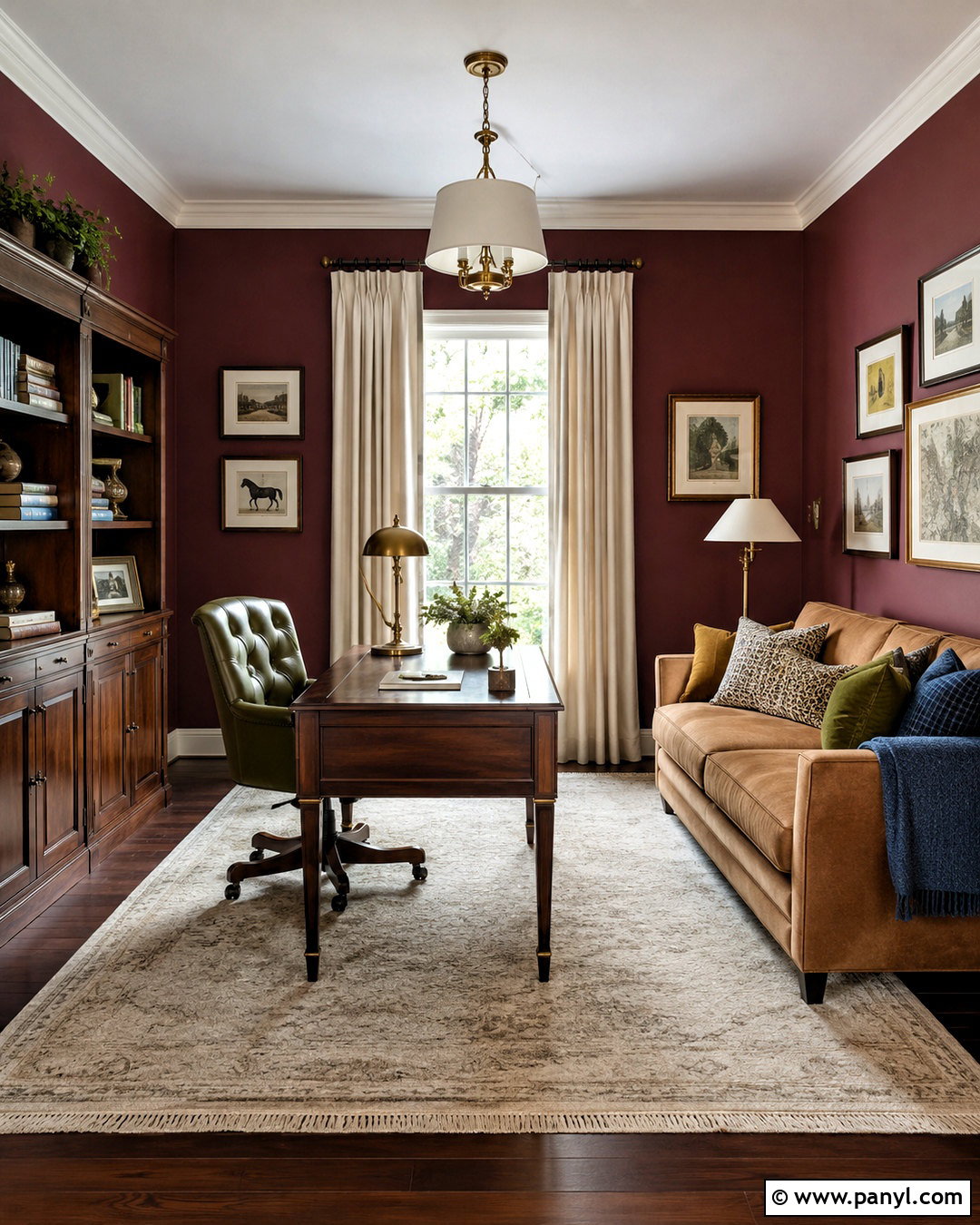 Burgundy Walls With Dark Wood Floors - 20 What Color Walls Go With Dark Wood Floors