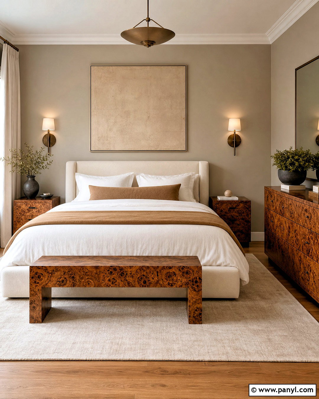 Burl Wood Grain Texture Bedroom - 20 grain texture ideas