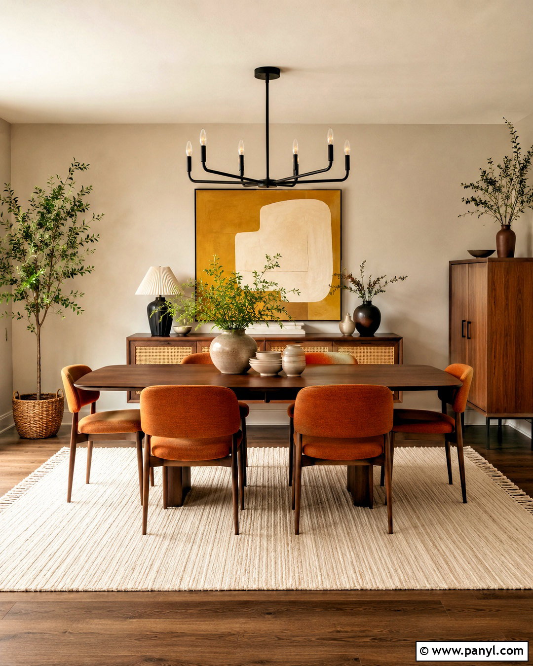 Burnt Orange And Mustard Dining Room - 20 burnt orange color scheme ideas