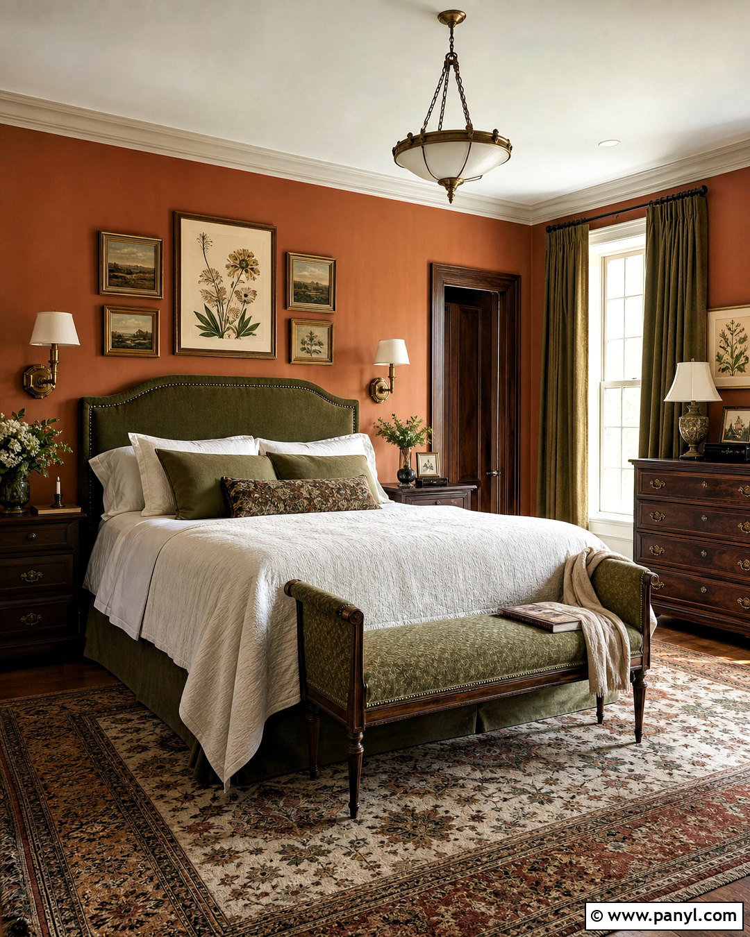 Burnt Orange And Olive Green Bedroom Walls - 20 burnt orange bedroom walls