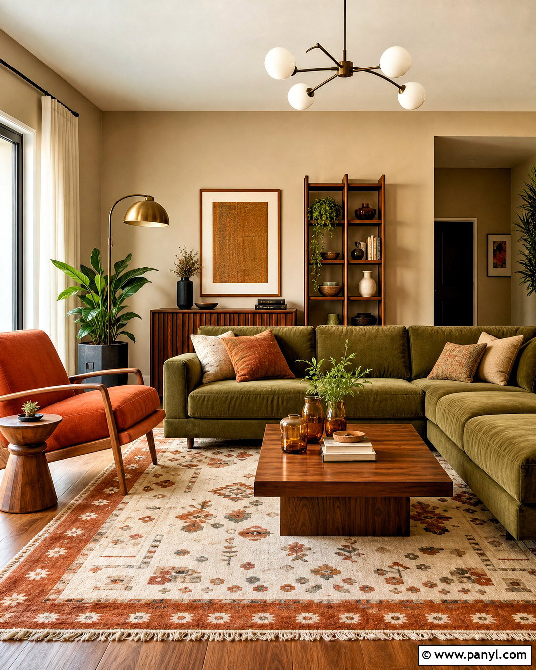 Burnt Orange And Olive Warm Color Palette - 20 warm color palette for home ideas