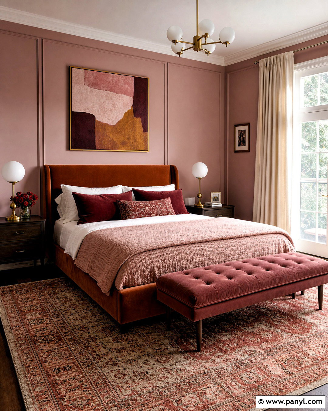 Burnt Orange And Pink Bedroom - 20 burnt orange interior ideas
