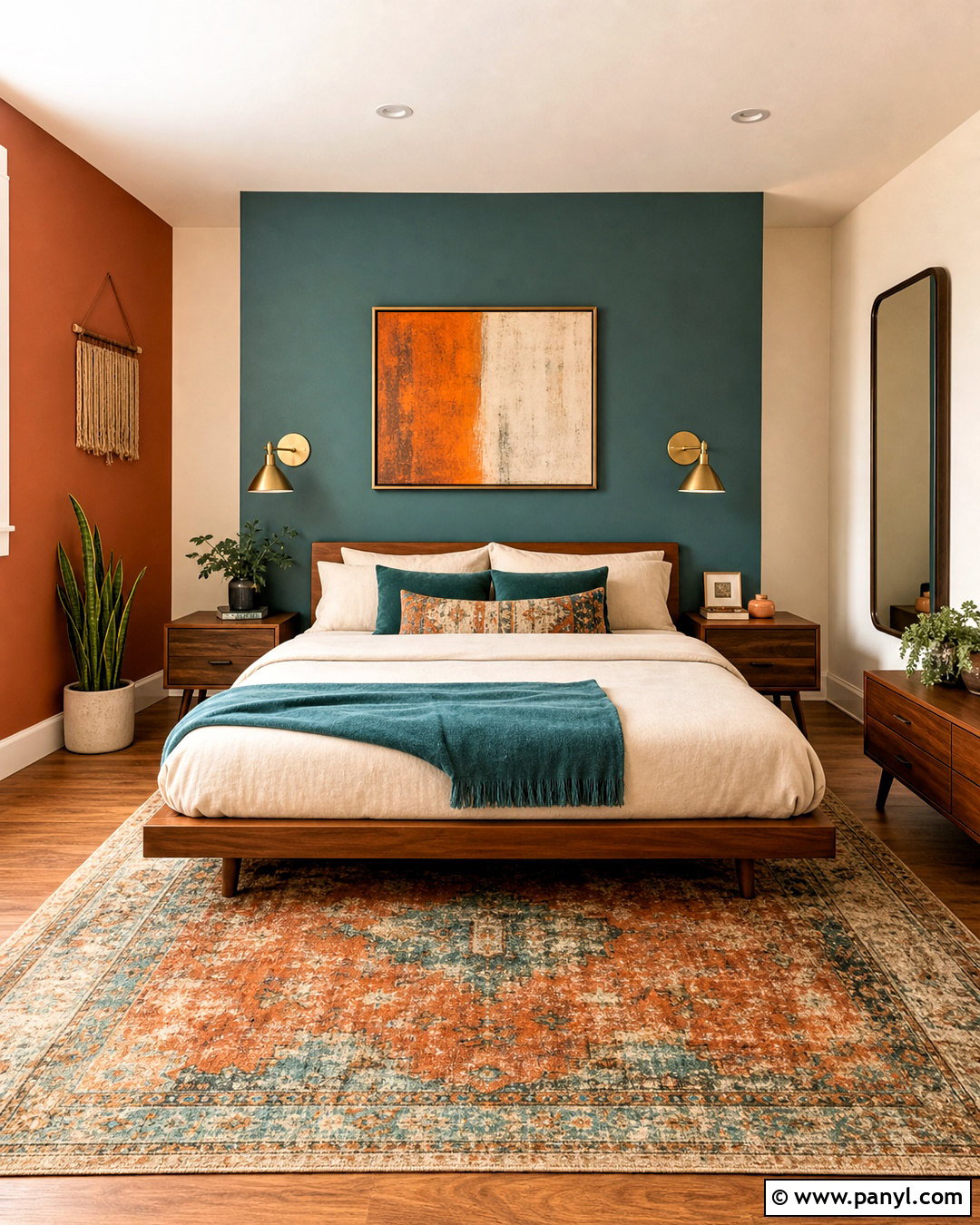 Burnt Orange And Teal Bedroom Walls - 20 burnt orange bedroom walls