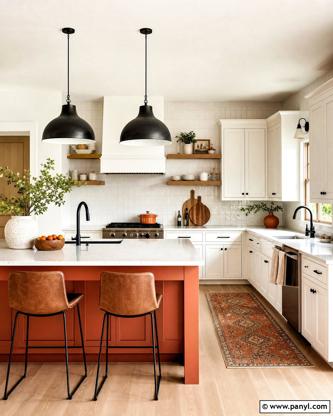 Burnt Orange And White Kitchen - 20 burnt orange color palette ideas