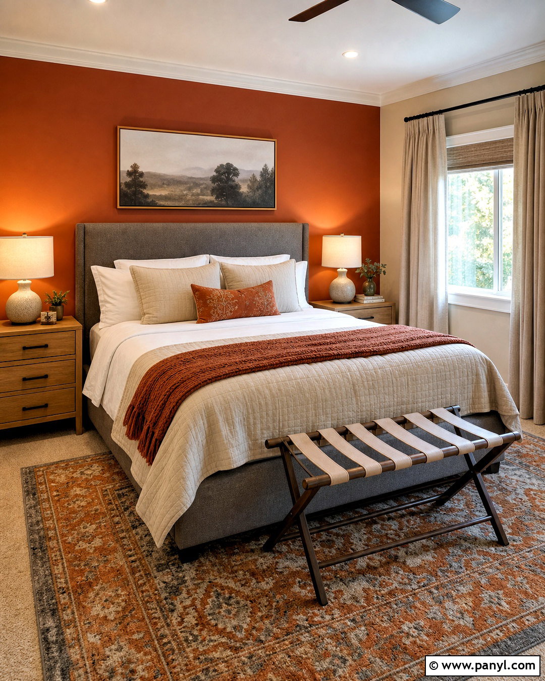 Burnt Orange Guest Bedroom Walls - 20 burnt orange bedroom walls