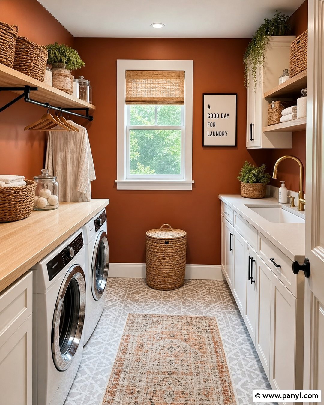 Burnt Orange Laundry Room Walls - 35 burnt orange walls