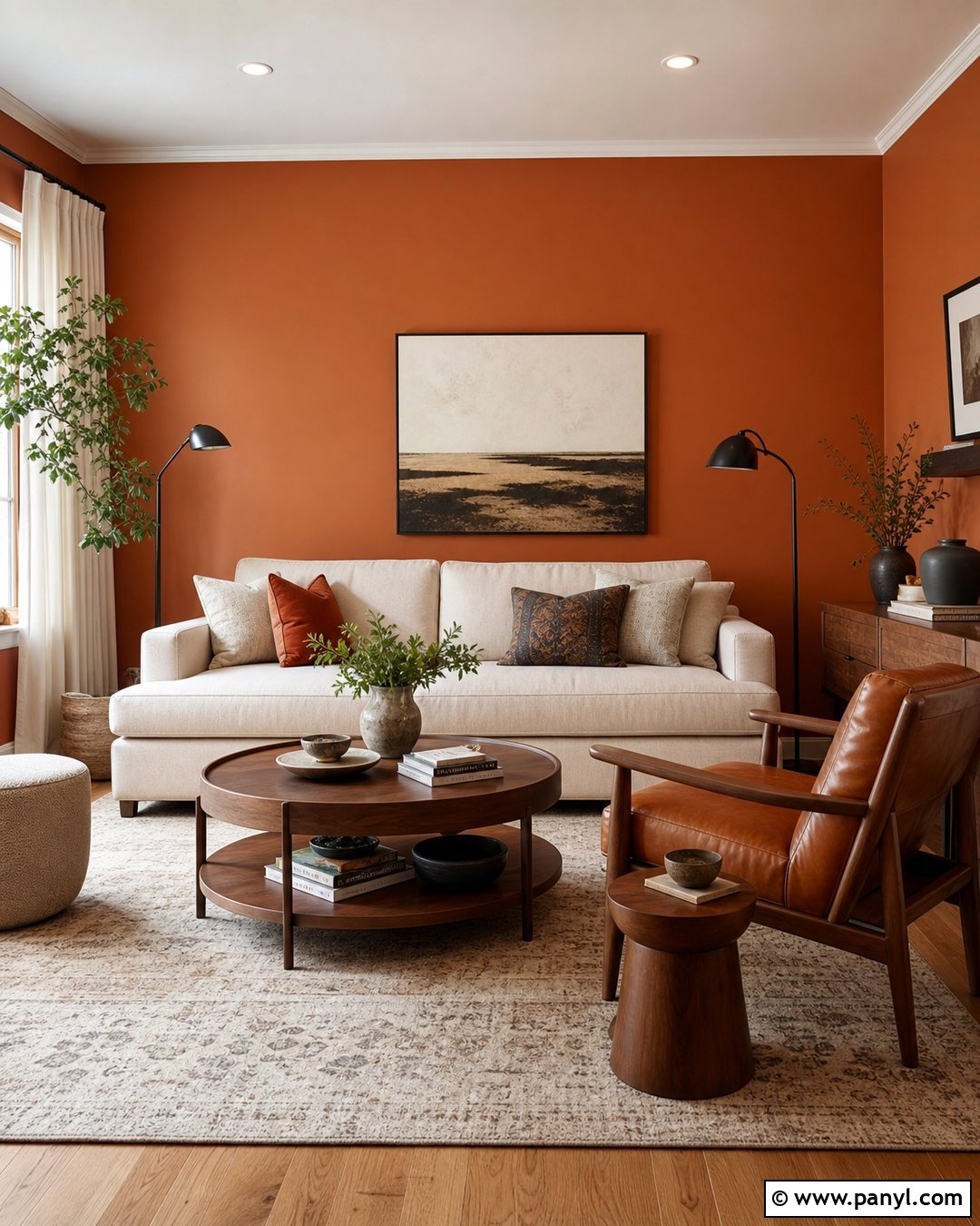 30 Orange Painted Walls: Warm, Stylish Rooms to Inspire You