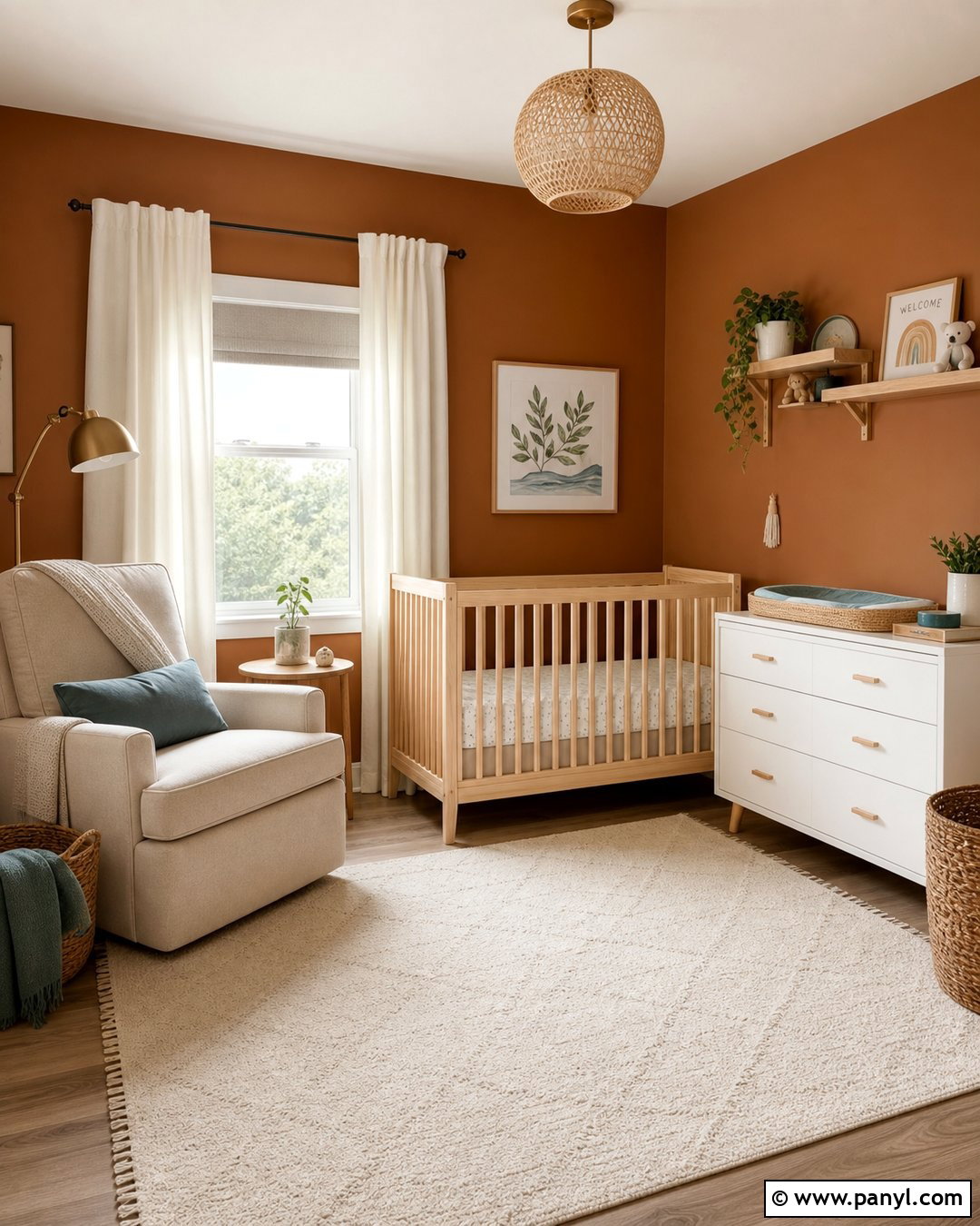 Burnt Orange Nursery Walls - 35 burnt orange walls