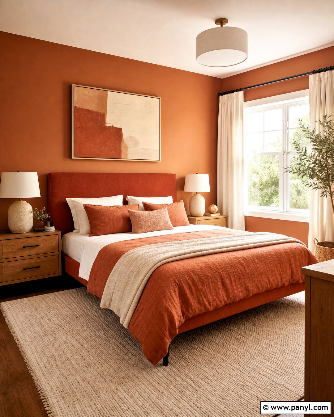 20 Burnt Orange Bedroom Ideas for a Cozy Autumn Refresh
