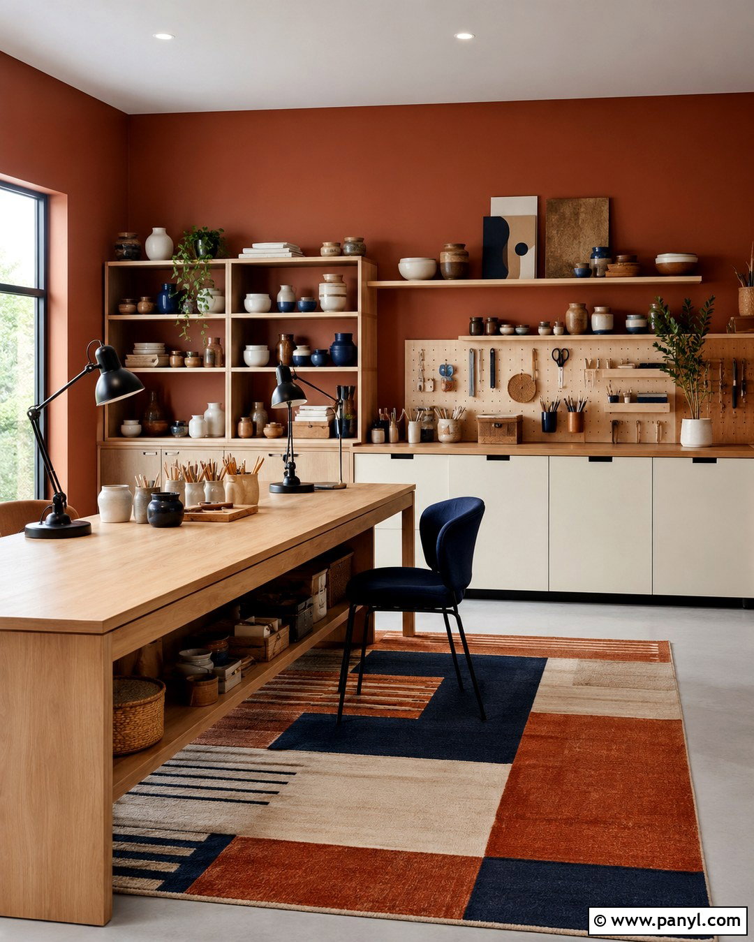 Burnt Orange Wall Color - 20 Interesting Wall Colors
