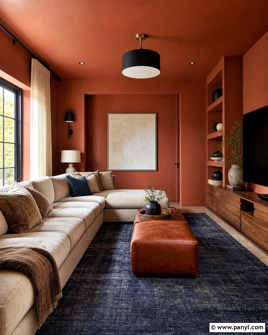 Burnt Sienna 1196 Burnt Orange Paint Color - 20 burnt orange paint colors