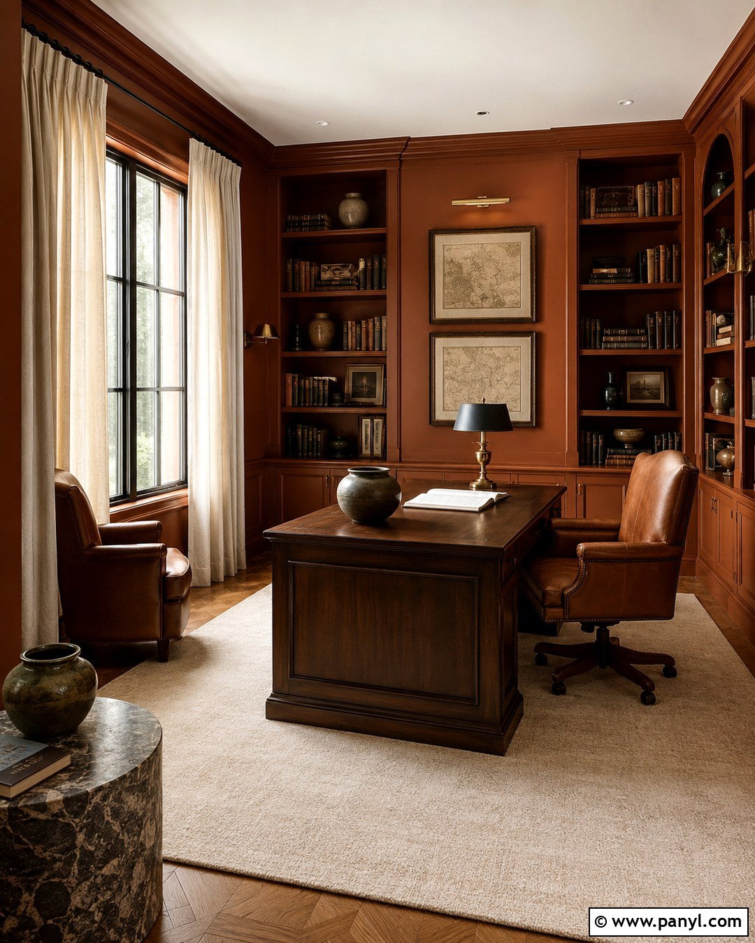 Burnt Sienna Italian Walls - 20 Italian Wall Colors