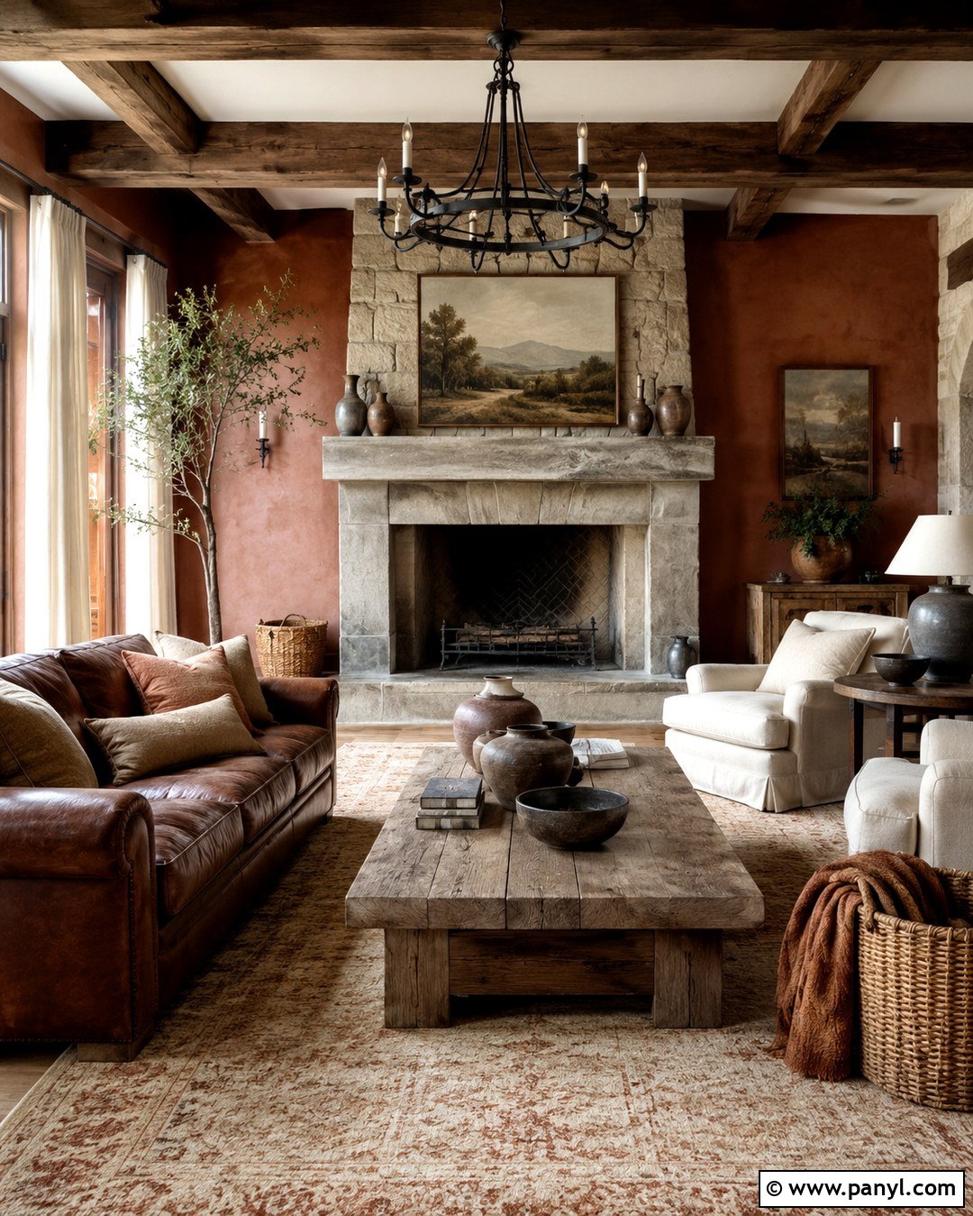20 Burnt Sienna Wall Paint Ideas That Feel Rich and Cozy