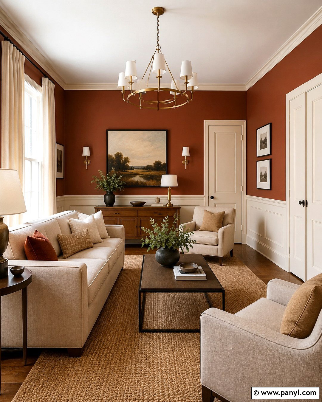 20 Burnt Sienna Walls That Bring Warmth to Modern Rooms