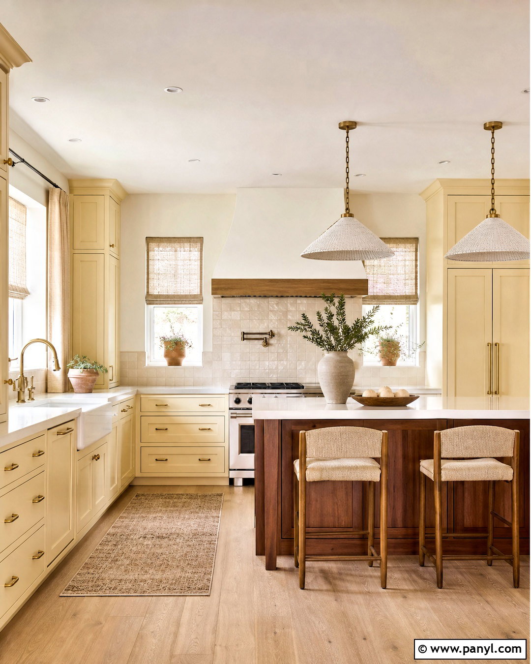 Butter Yellow And Cream Color Palette - 20 warm color palette for home ideas