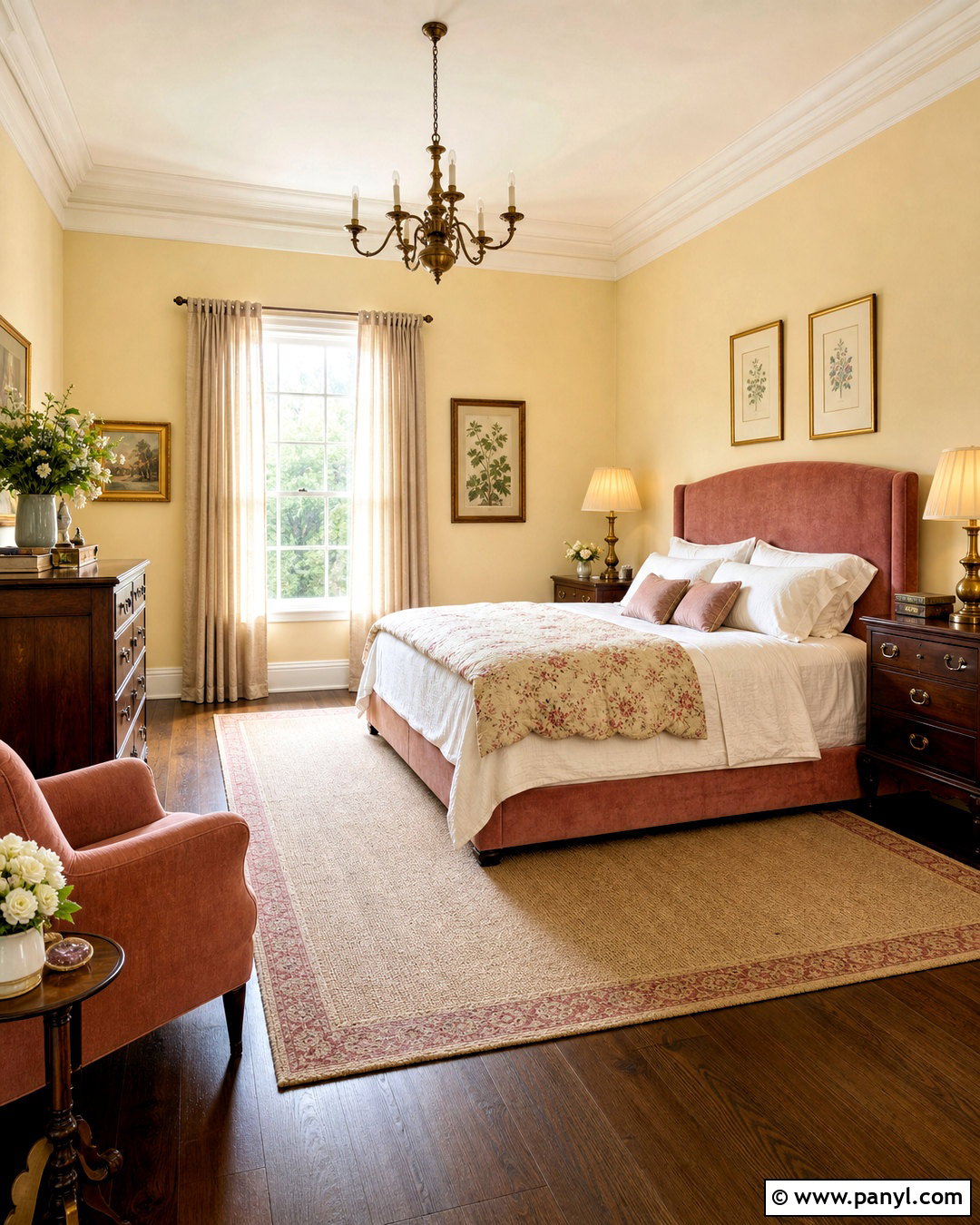 Butter Yellow And Dusty Rose Bedroom - 20 butter yellow bedroom ideas