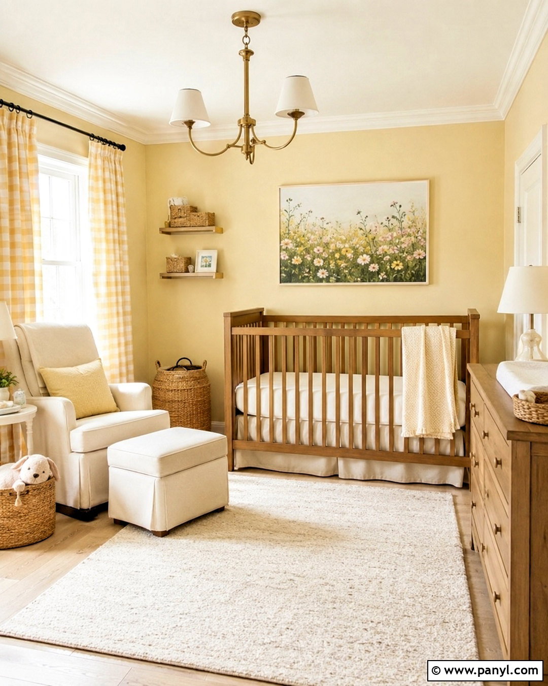 Butter Yellow And Ivory Nursery - 20 nursery color scheme ideas