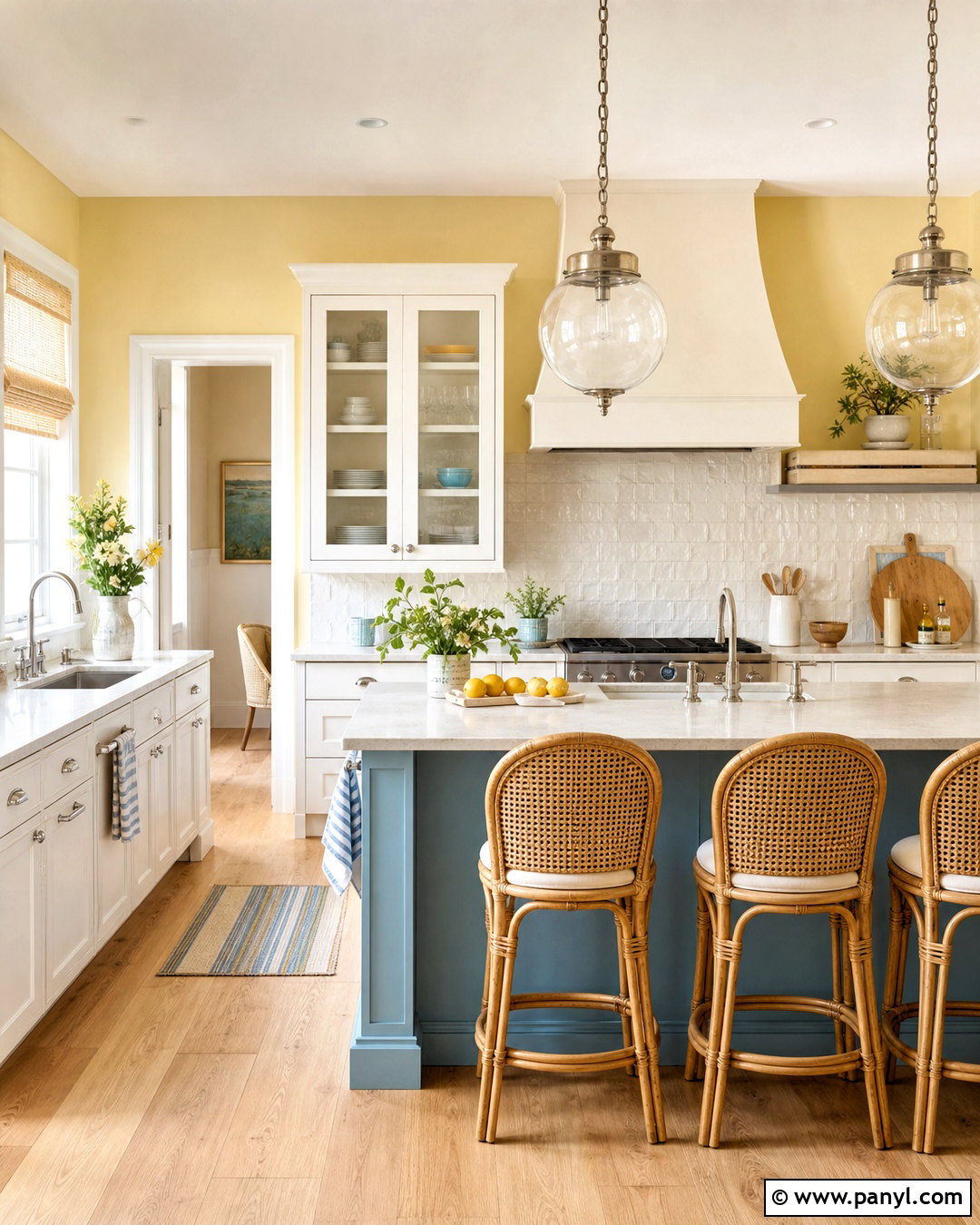 Butter Yellow And Soft White Paint Color Palette - 20 interior paint color palette ideas