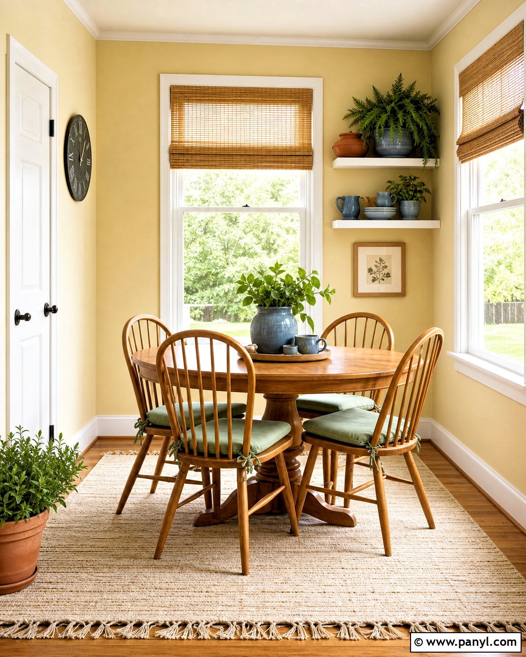 Butter Yellow And Soft White Wall Color Palette - 20 wall color palette ideas