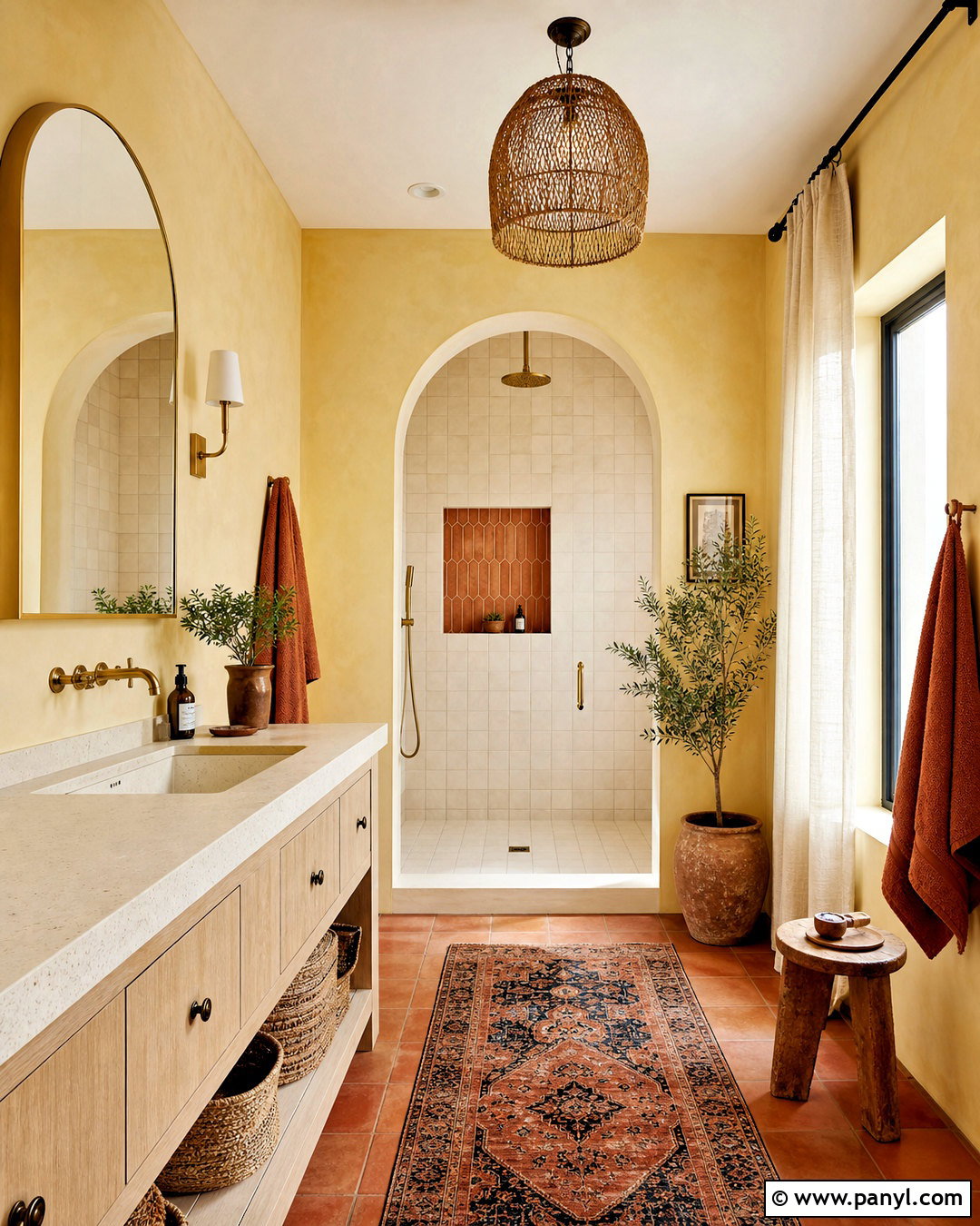 20 Butter Yellow Bathroom Ideas for a Fresh, Sunny Update