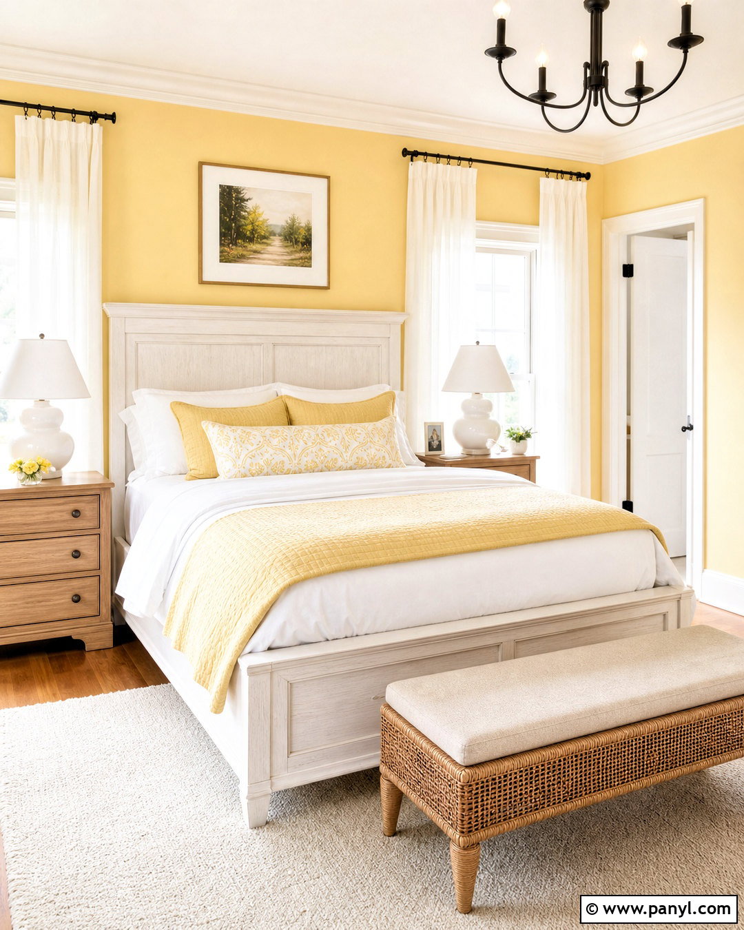 Butter Yellow And White Bedroom - 20 butter yellow bedroom ideas