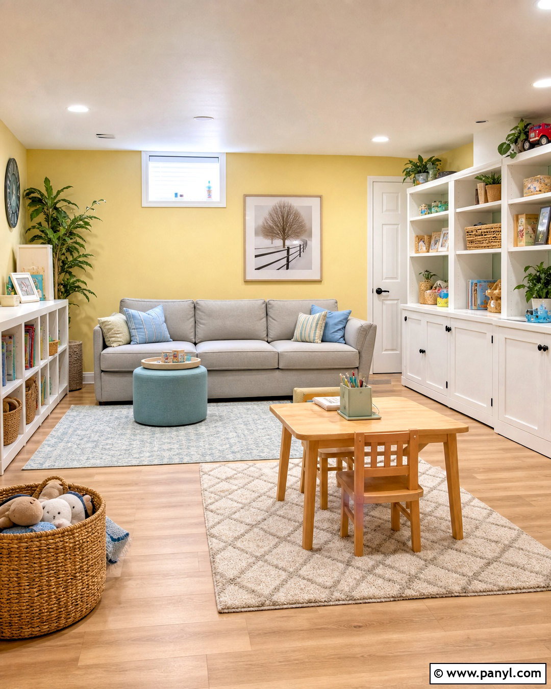 Butter Yellow Basement Walls - 20 basement wall colors