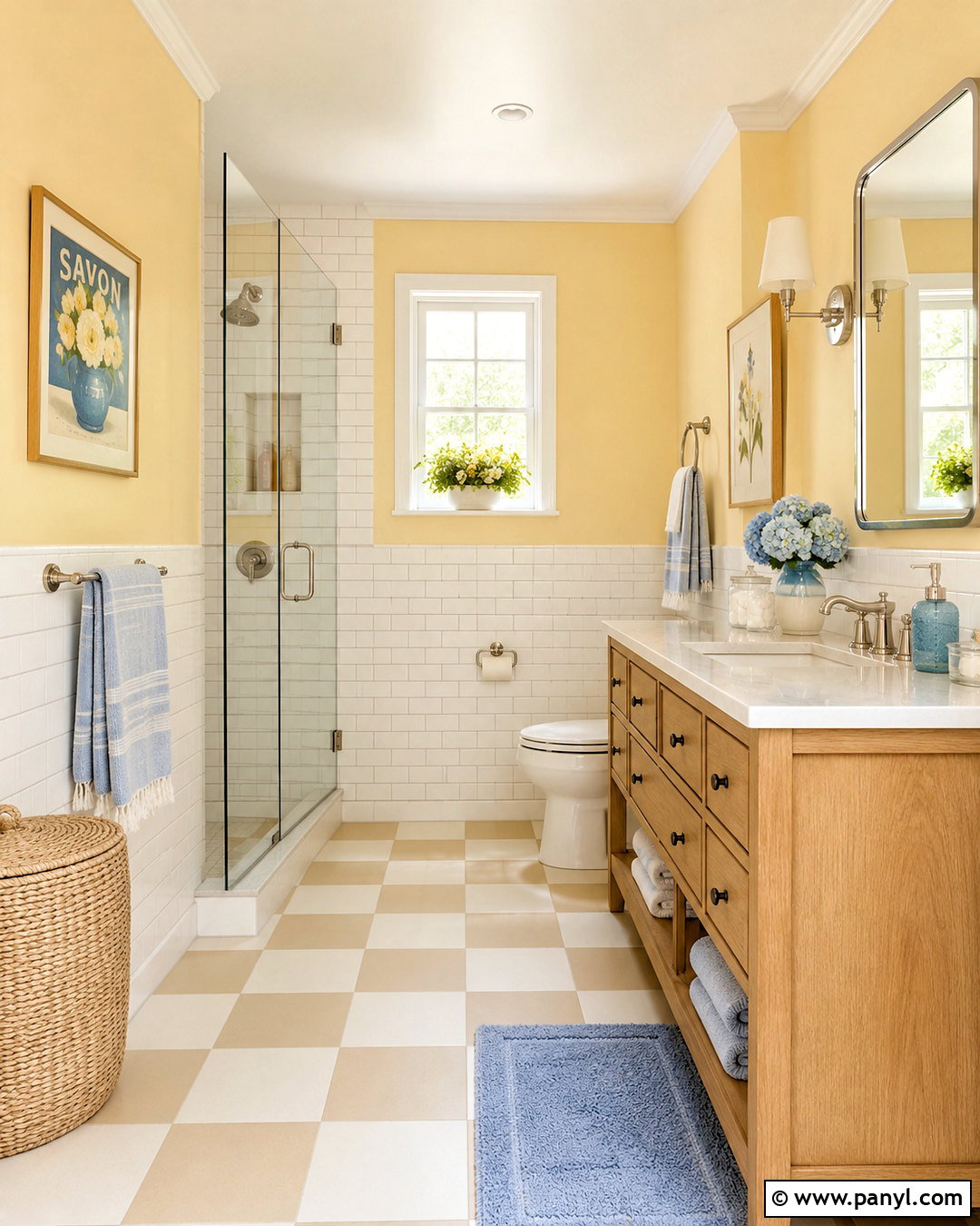 Butter Yellow Bathroom - 35 trending bathroom colors