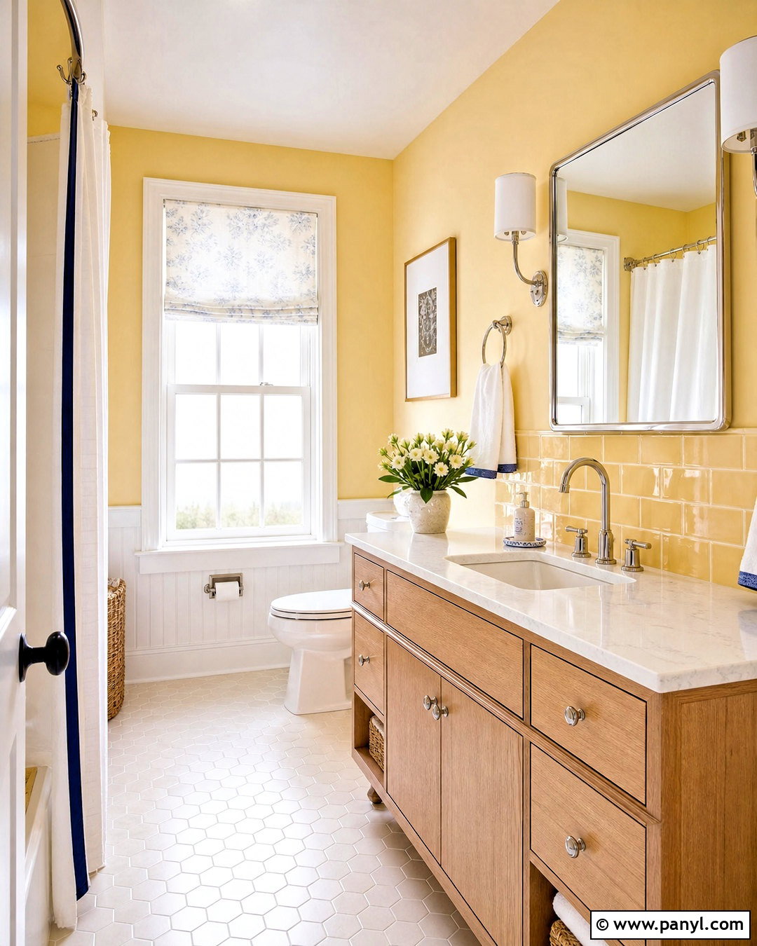 Butter Yellow Bathroom Color Scheme - 20 bathroom color scheme inspiration ideas