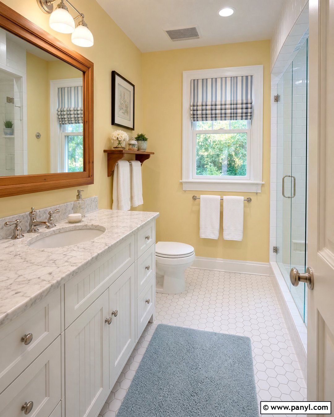 Butter Yellow Bathroom Walls - 20 Light Colors For Bathroom Walls