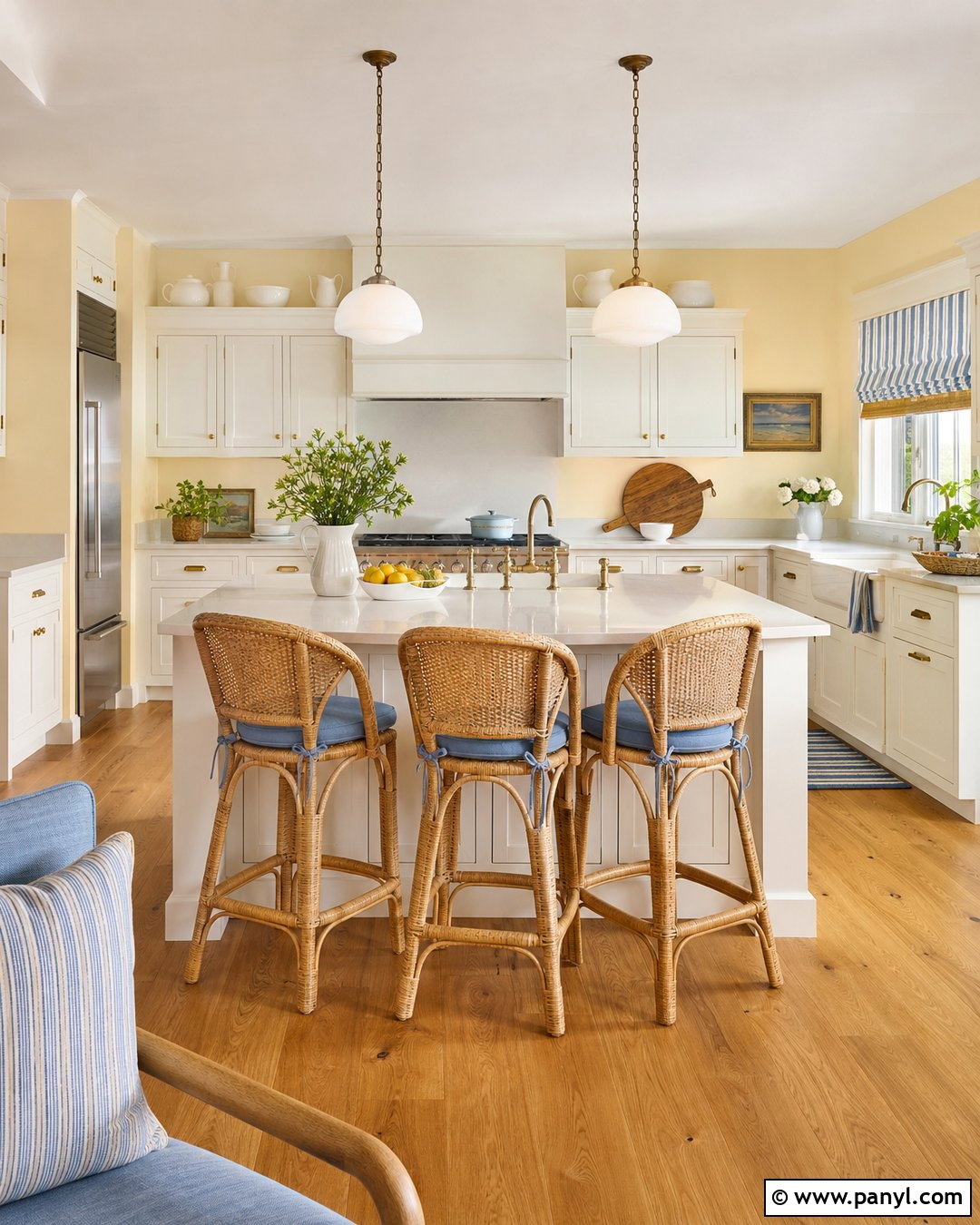 Butter Yellow Beach House Walls - 30 Beach House Colors Interior Walls