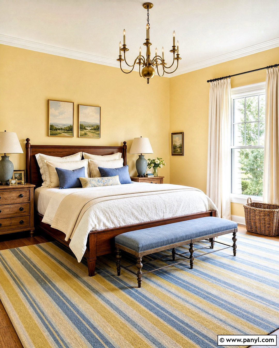 Butter Yellow Bedroom - 20 room color ideas bedroom paint design ideas